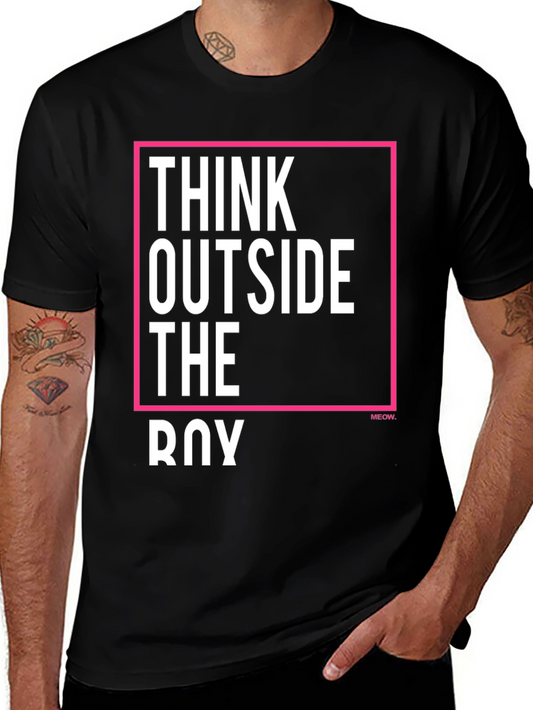 Think Outside the Box Graphic Tee