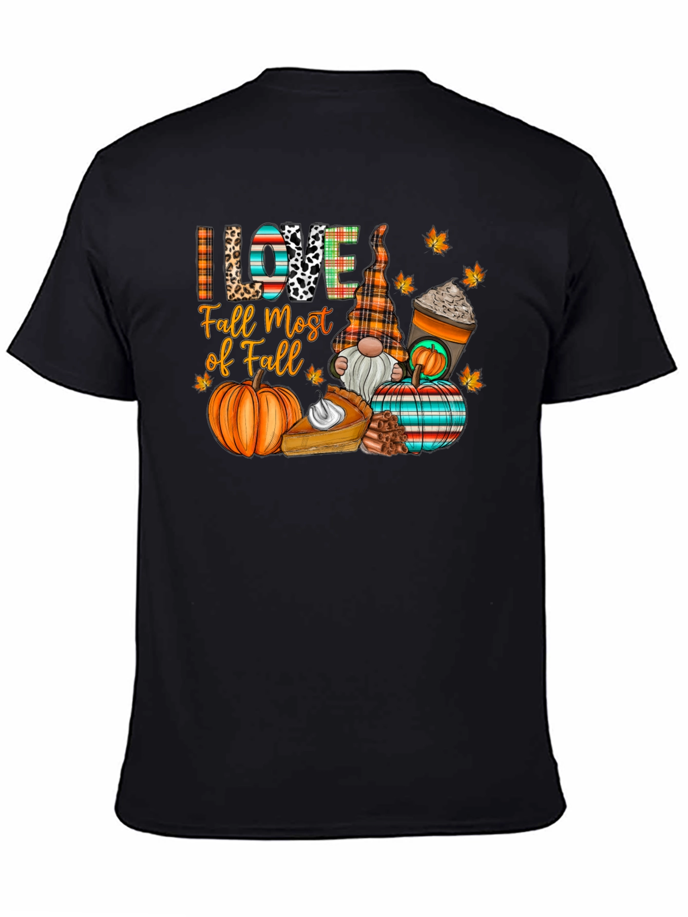 I Love Fall Most of All T-Shirt