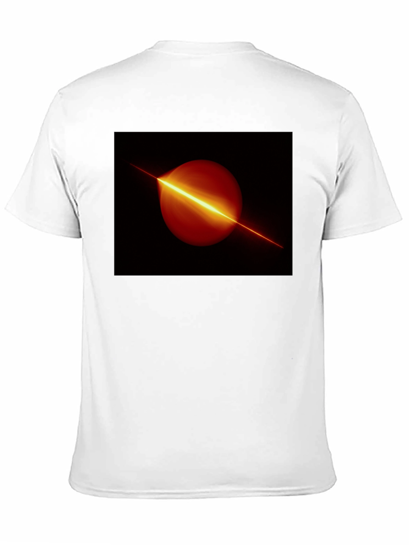 Abstract Graphic Black T-Shirt