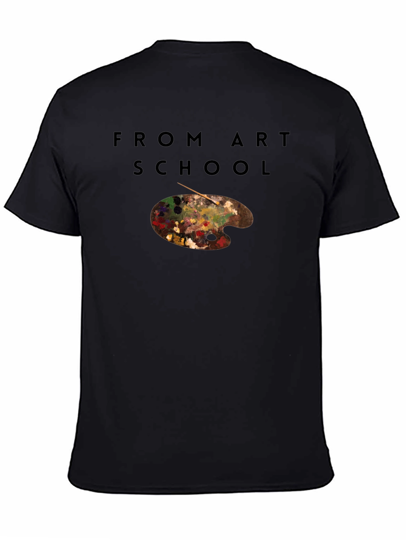 From Art School T-Shirt - Artist Palette Tee