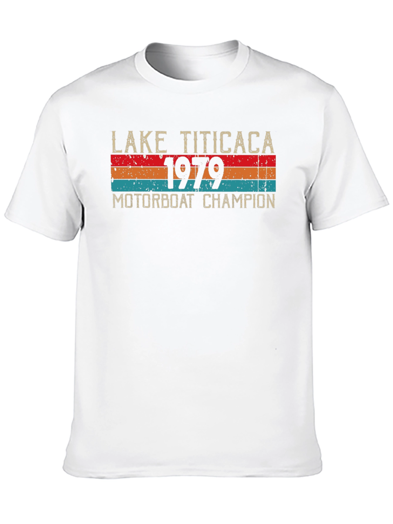 Lake Titicaca 1979 Motorboat Champion T-Shirt