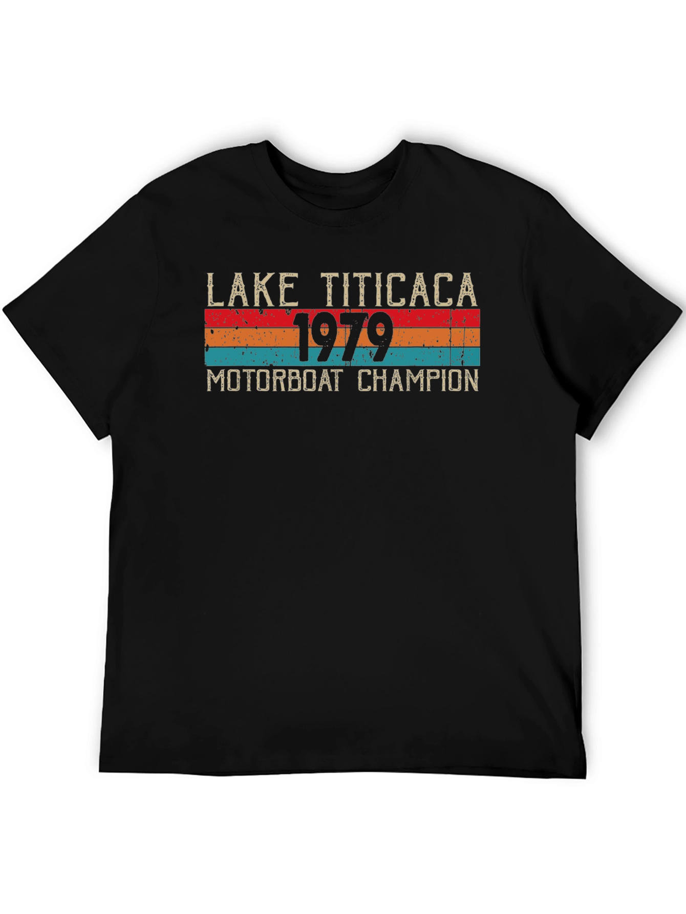 Lake Titicaca 1979 Motorboat Champion T-Shirt
