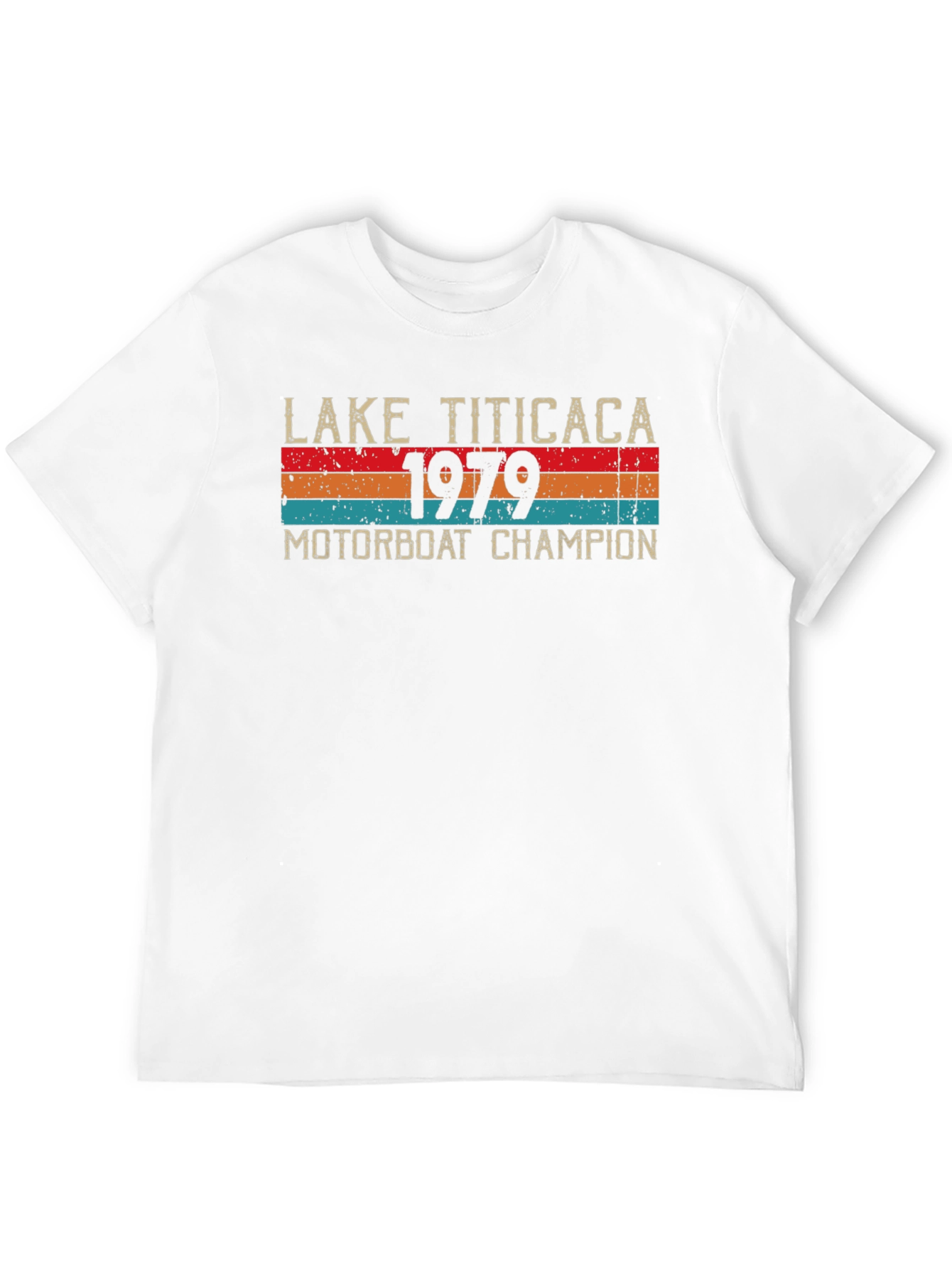 Lake Titicaca 1979 Motorboat Champion T-Shirt