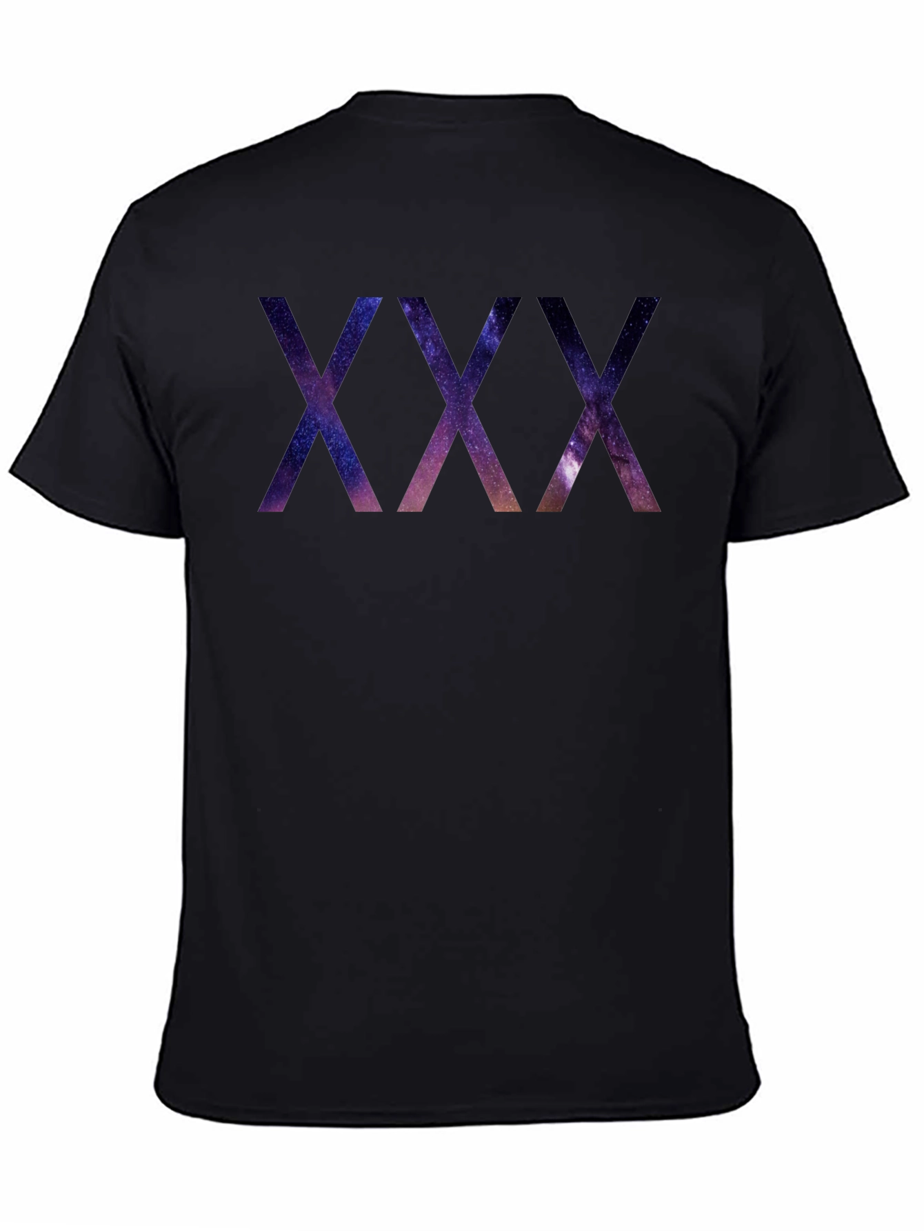 XXX Graphic T-Shirt - Galaxy Print Mens Tee