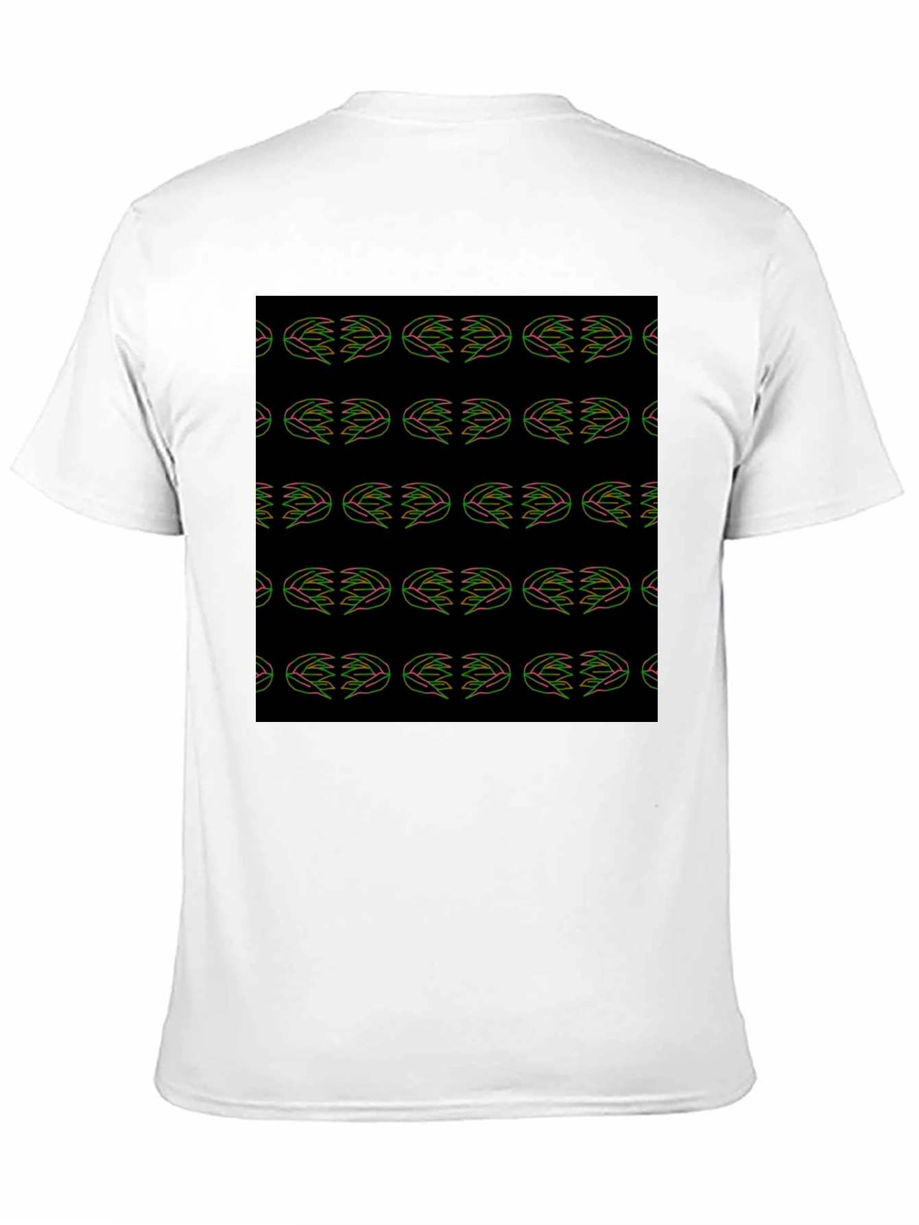 Modern Pattern Graphic Tee - Stylish Casual Comfort
