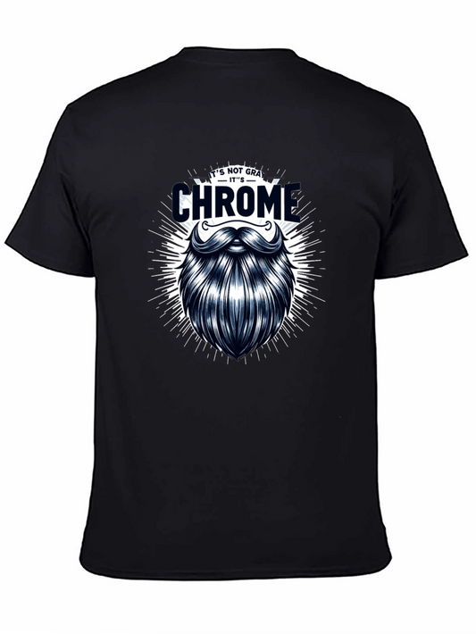 Chrome Beard Graphic T-Shirt