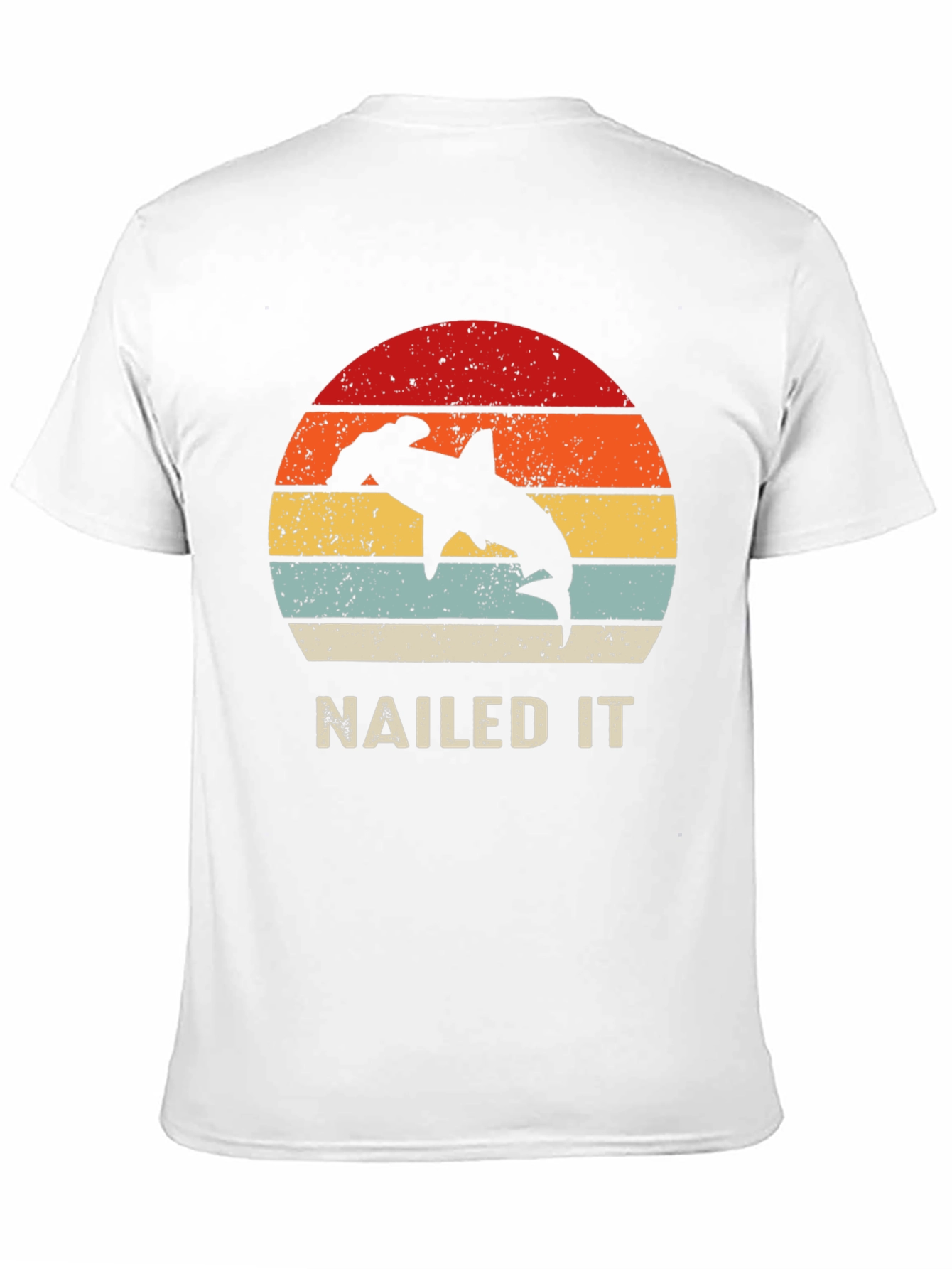 Hammerhead Shark Nailed It Retro T-Shirt