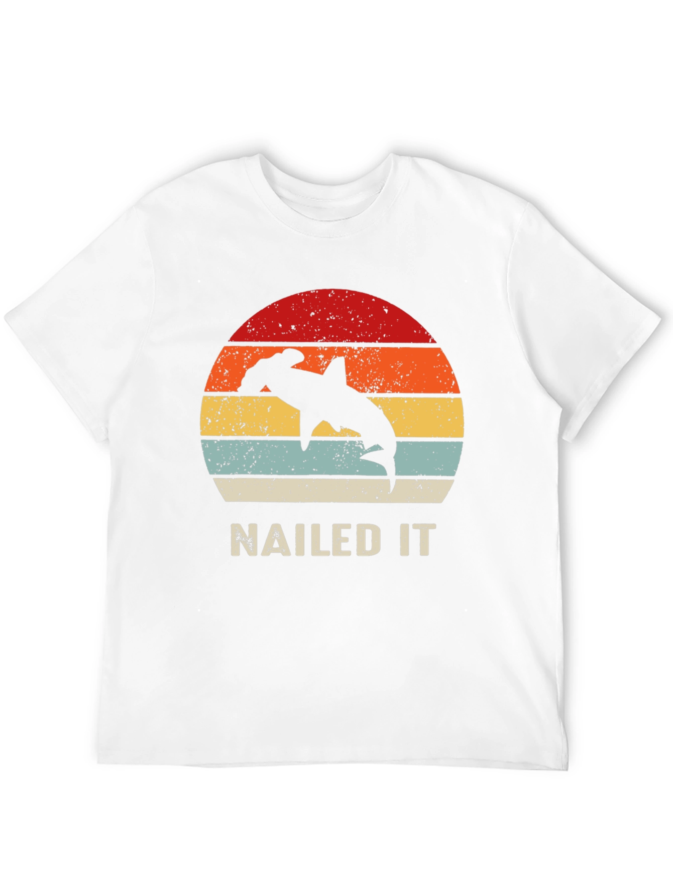 Hammerhead Shark Nailed It Retro T-Shirt