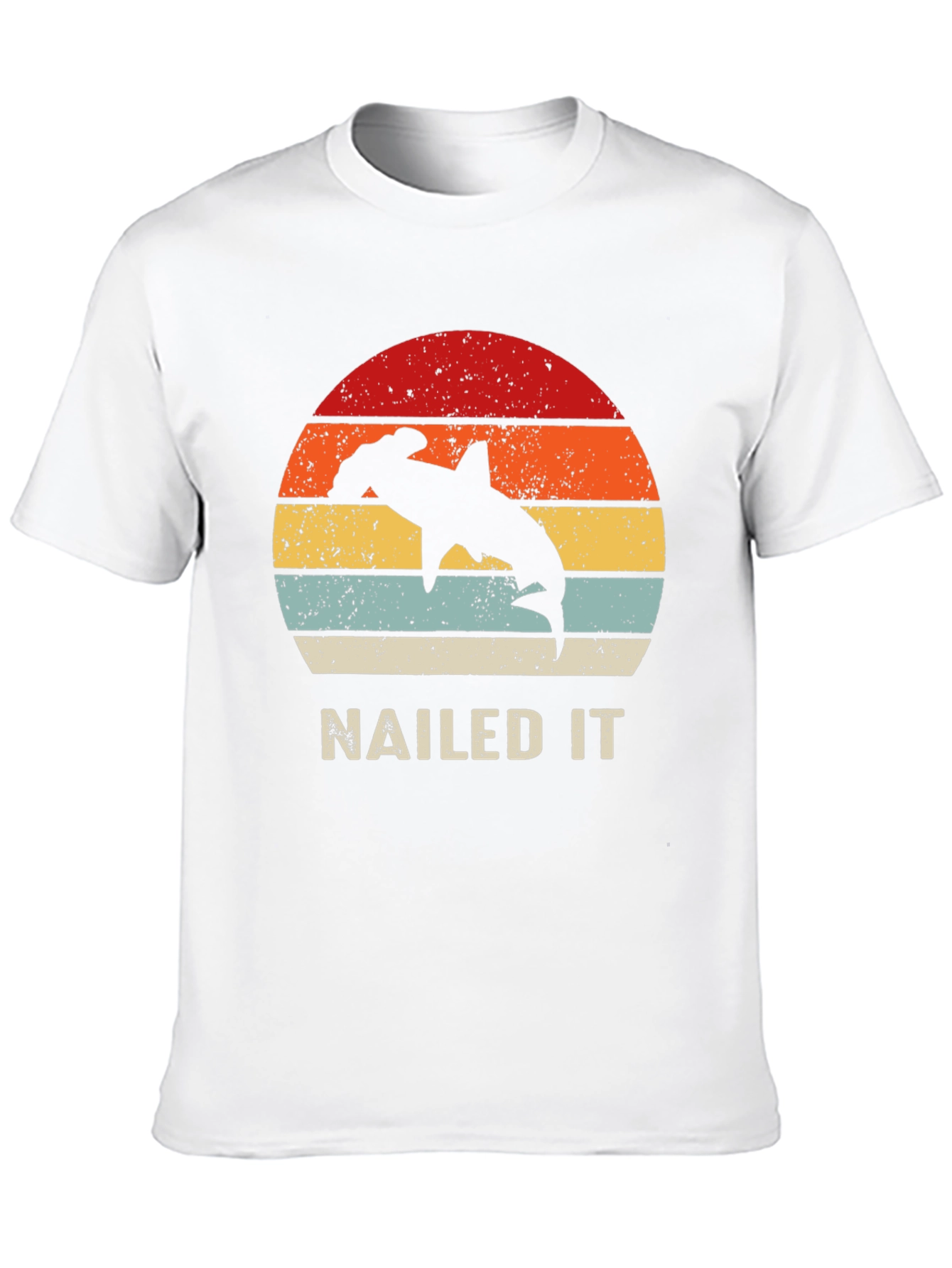 Hammerhead Shark Nailed It Retro T-Shirt