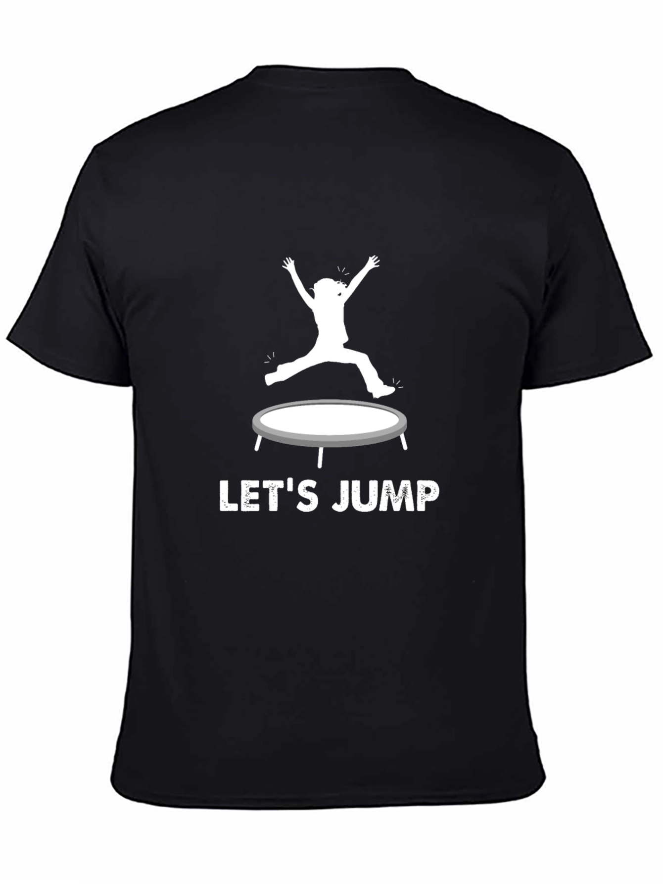 Lets Jump Black T-Shirt