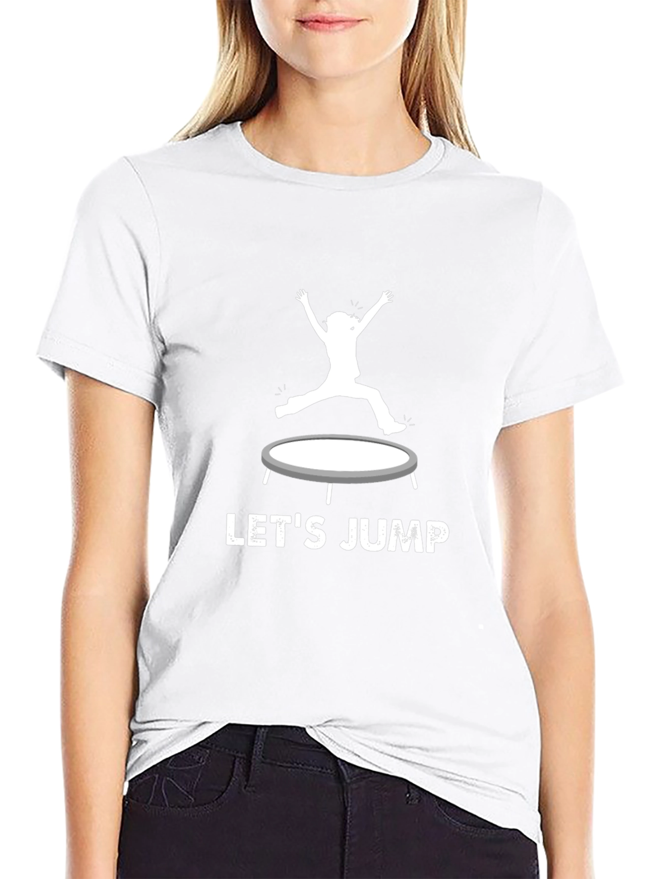 Lets Jump Black T-Shirt