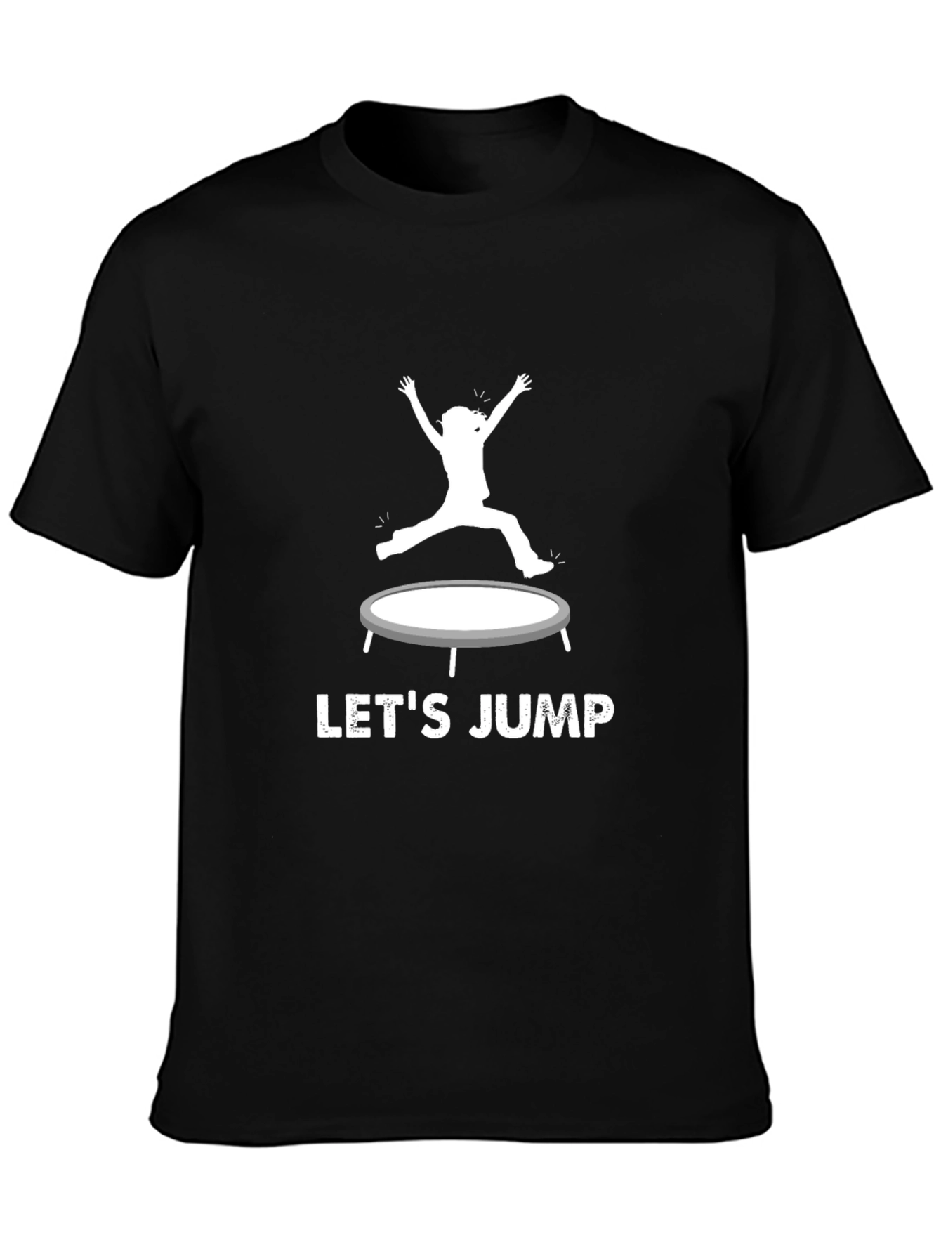 Lets Jump Black T-Shirt