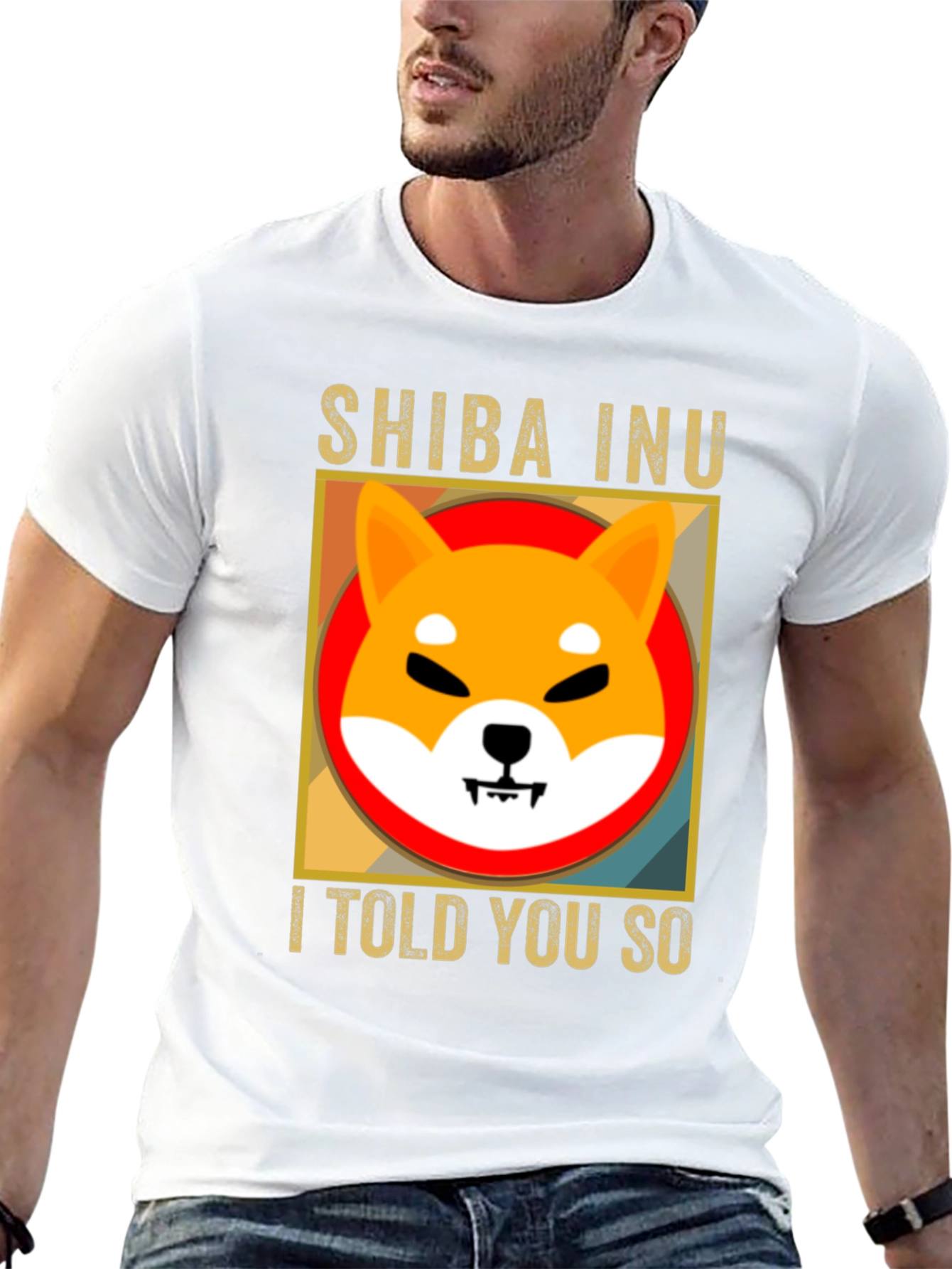 Shiba Inu I Told You So Black T-Shirt