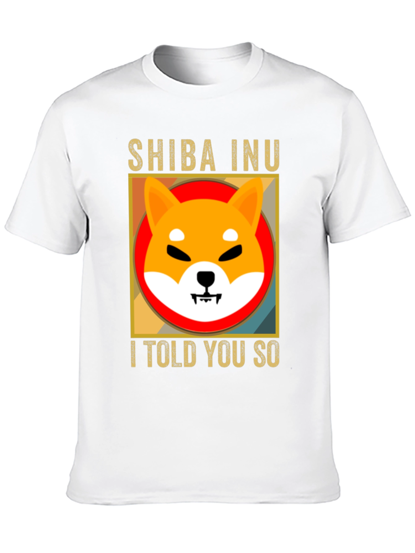 Shiba Inu I Told You So Black T-Shirt