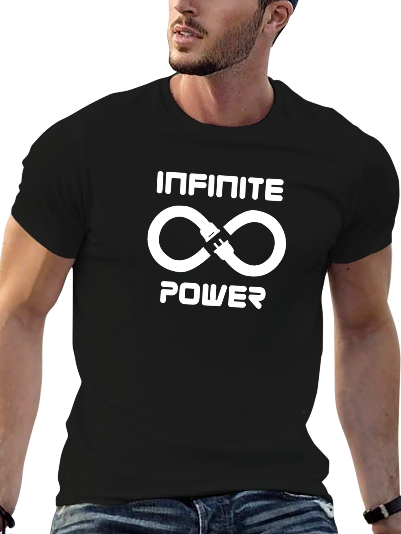 Infinite Power T-Shirt - Stylish Graphic Tee