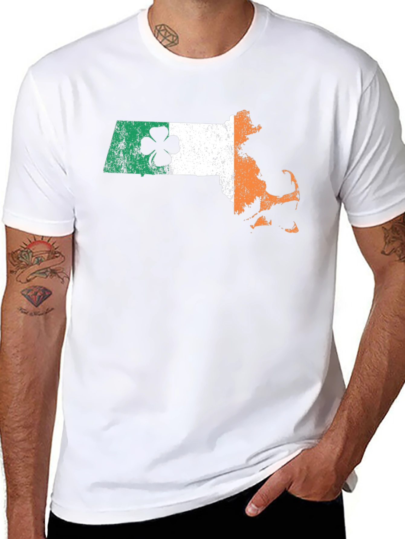 Irish Massachusetts Pride T-Shirt