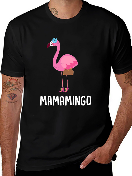 Mamamingo T-Shirt - Flamingo Graphic Tee