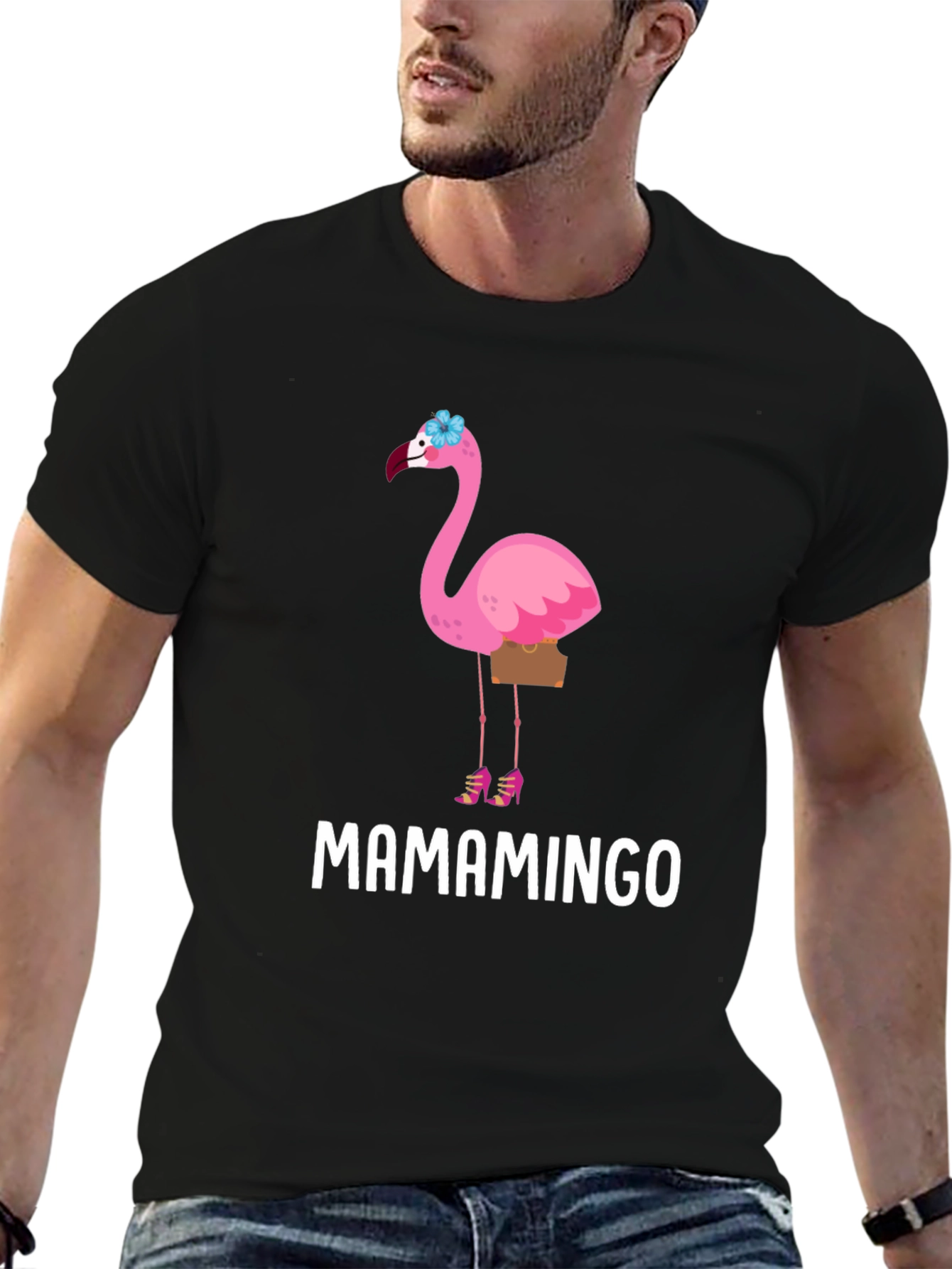 Mamamingo T-Shirt - Flamingo Graphic Tee
