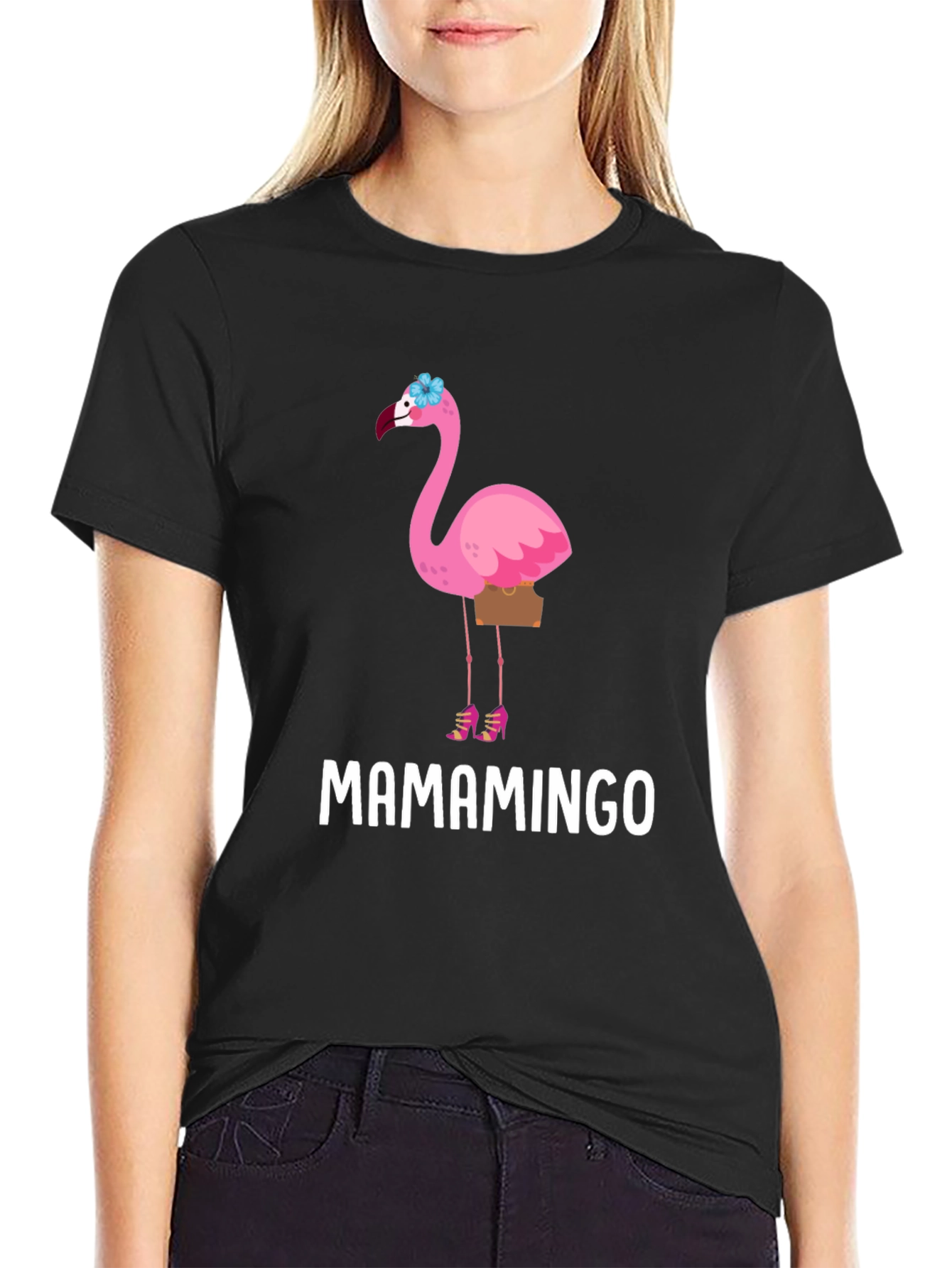 Mamamingo T-Shirt - Flamingo Graphic Tee