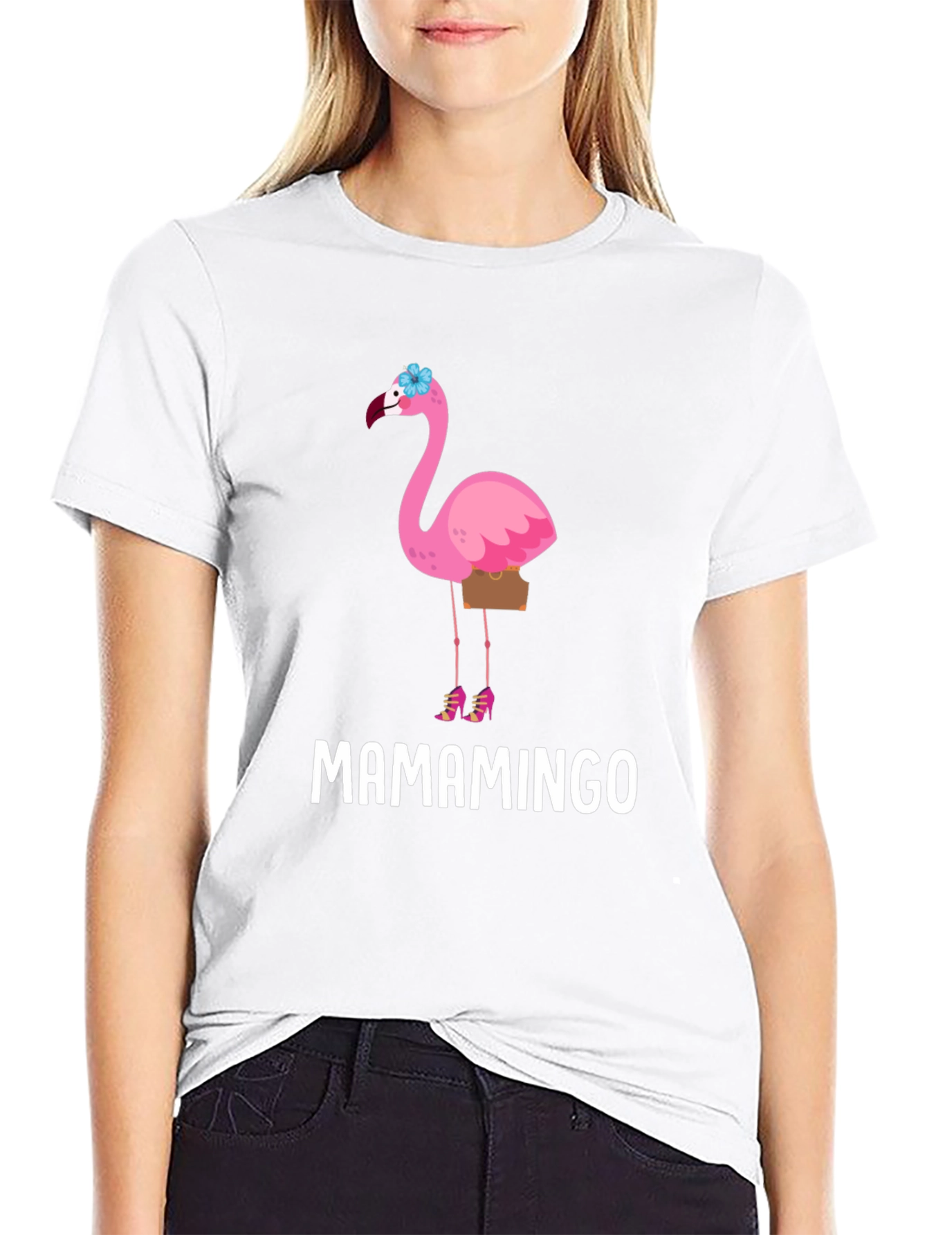 Mamamingo T-Shirt - Flamingo Graphic Tee