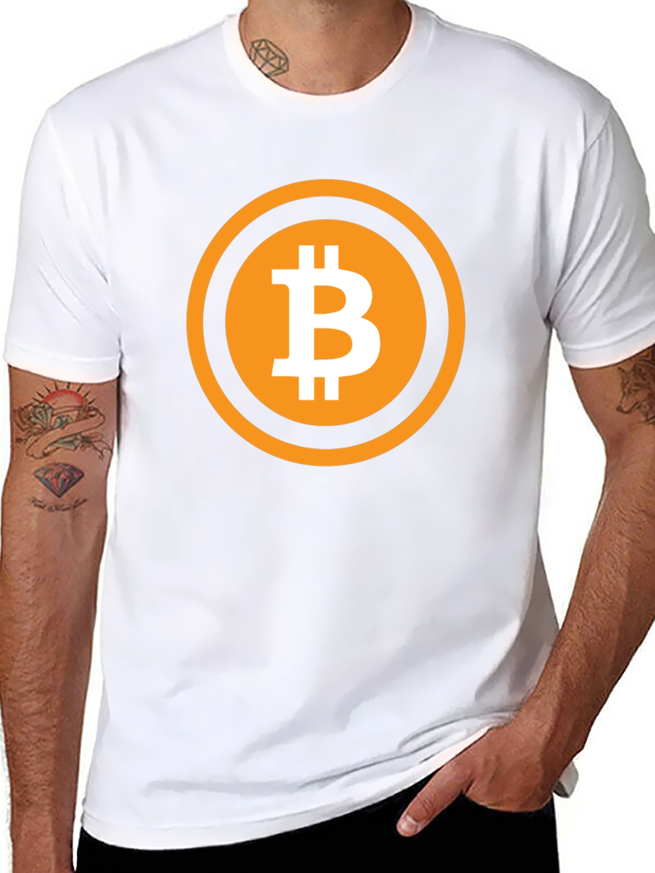 Bitcoin Crypto T-Shirt Black
