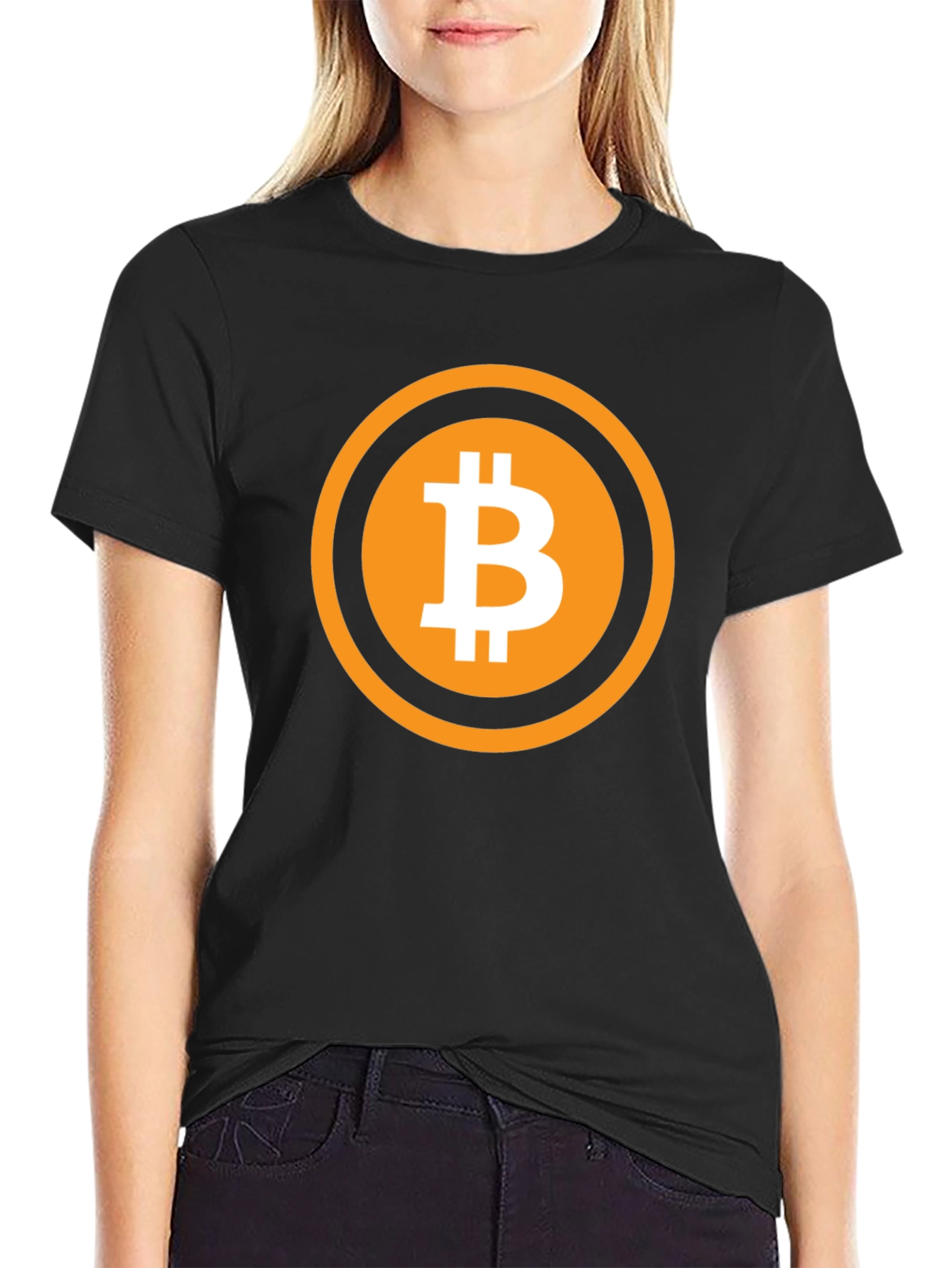 Bitcoin Crypto T-Shirt Black