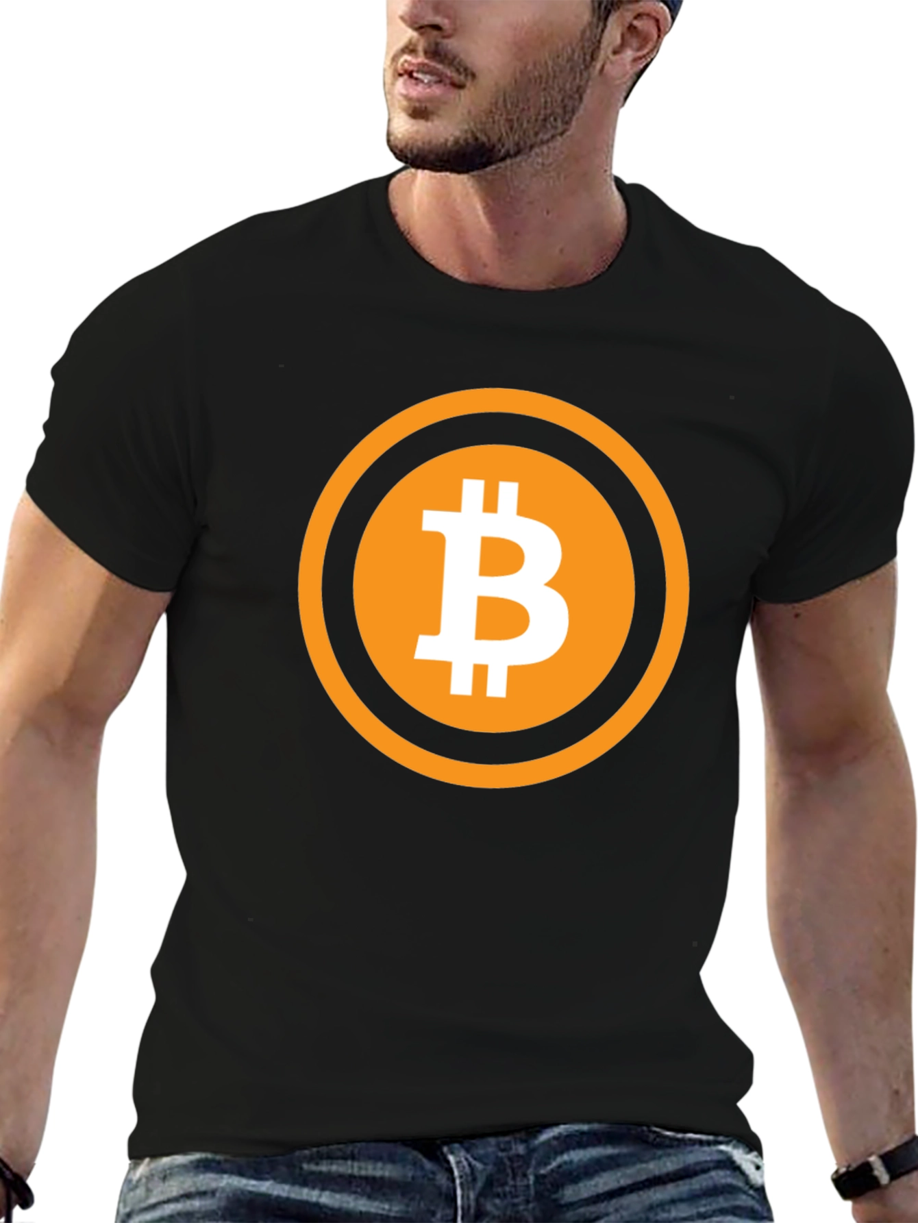 Bitcoin Crypto T-Shirt Black