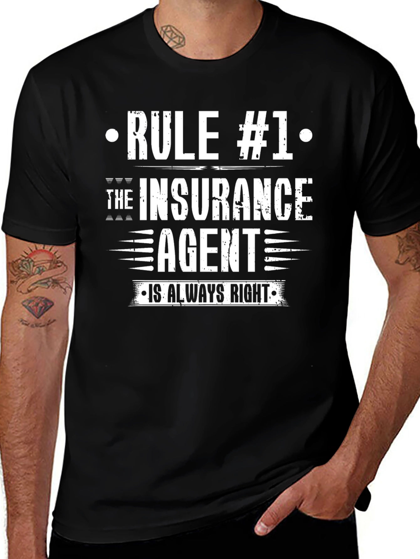 Insurance Agent Rule #1 T-Shirt