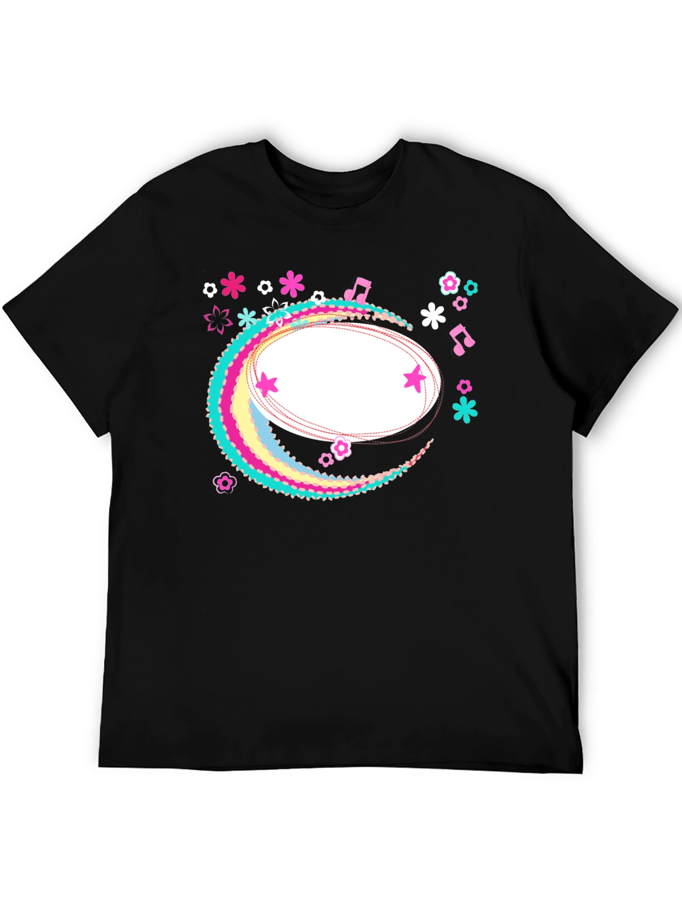 Funky Floral Graphic Tee