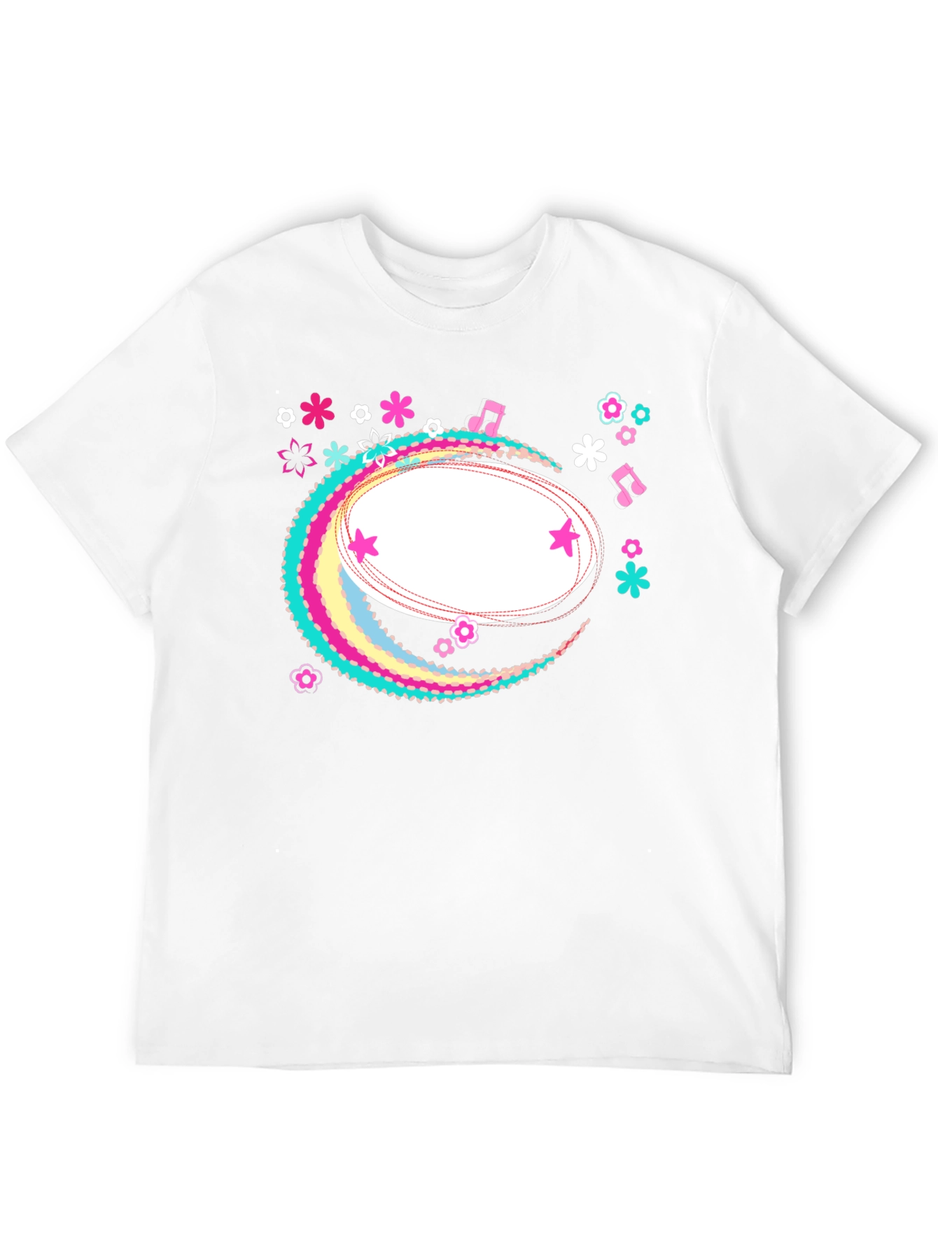 Funky Floral Graphic Tee