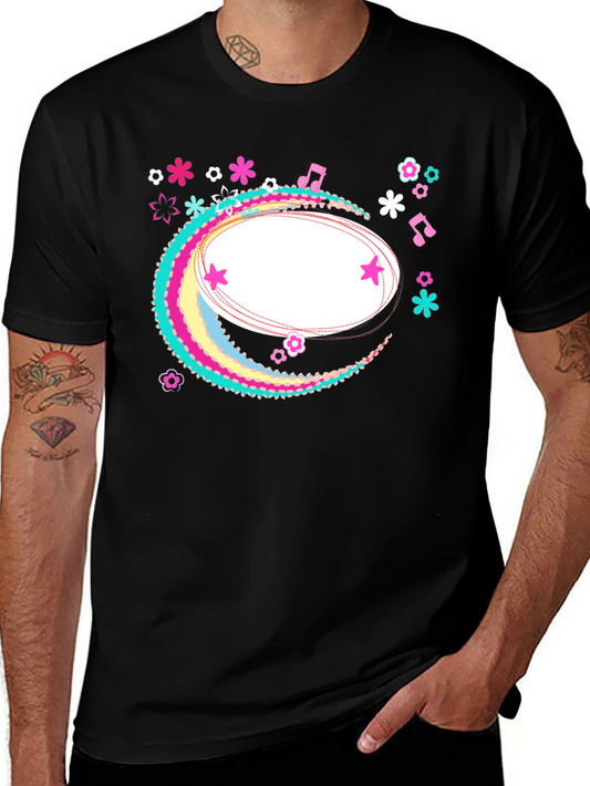 Funky Floral Graphic Tee