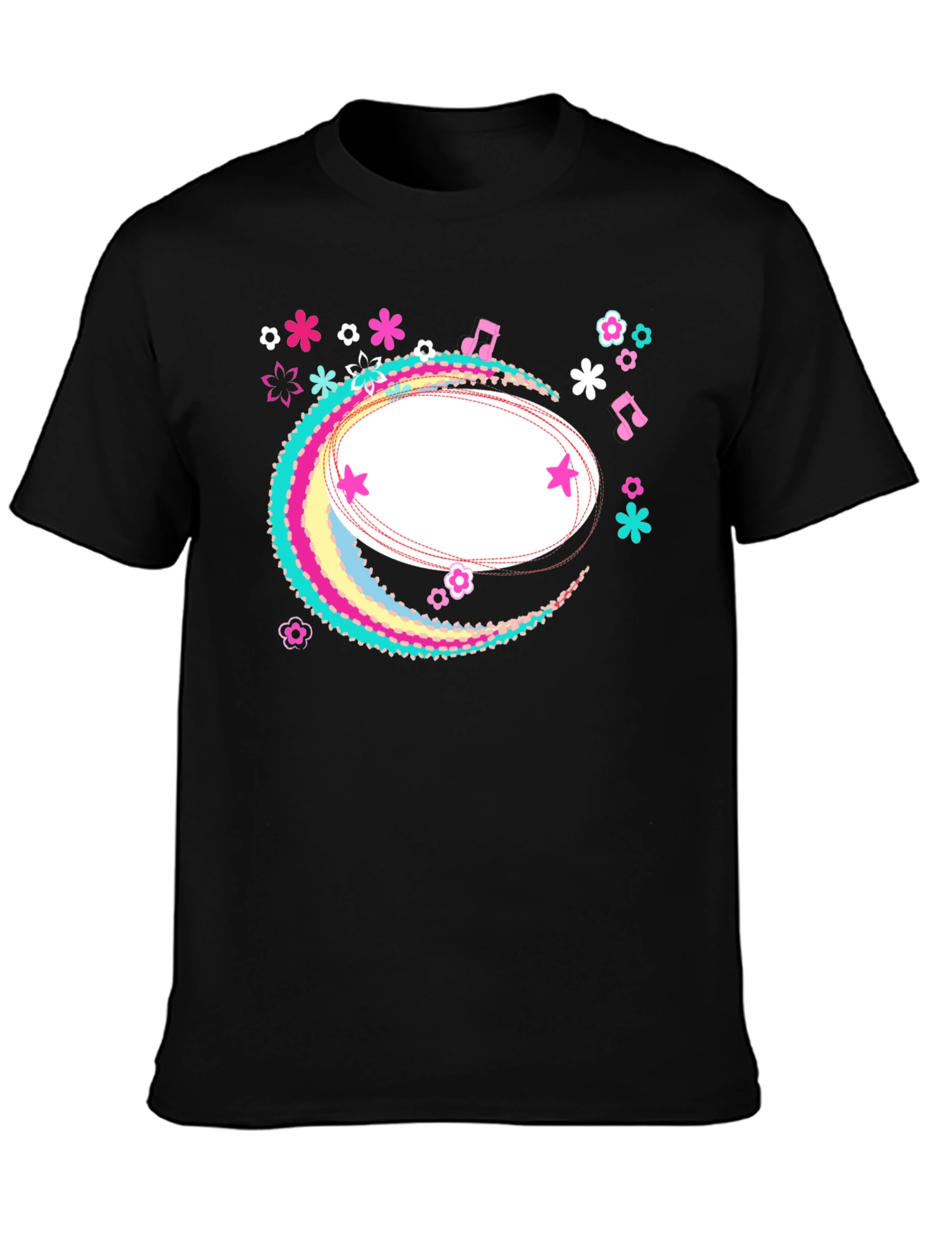 Funky Floral Graphic Tee