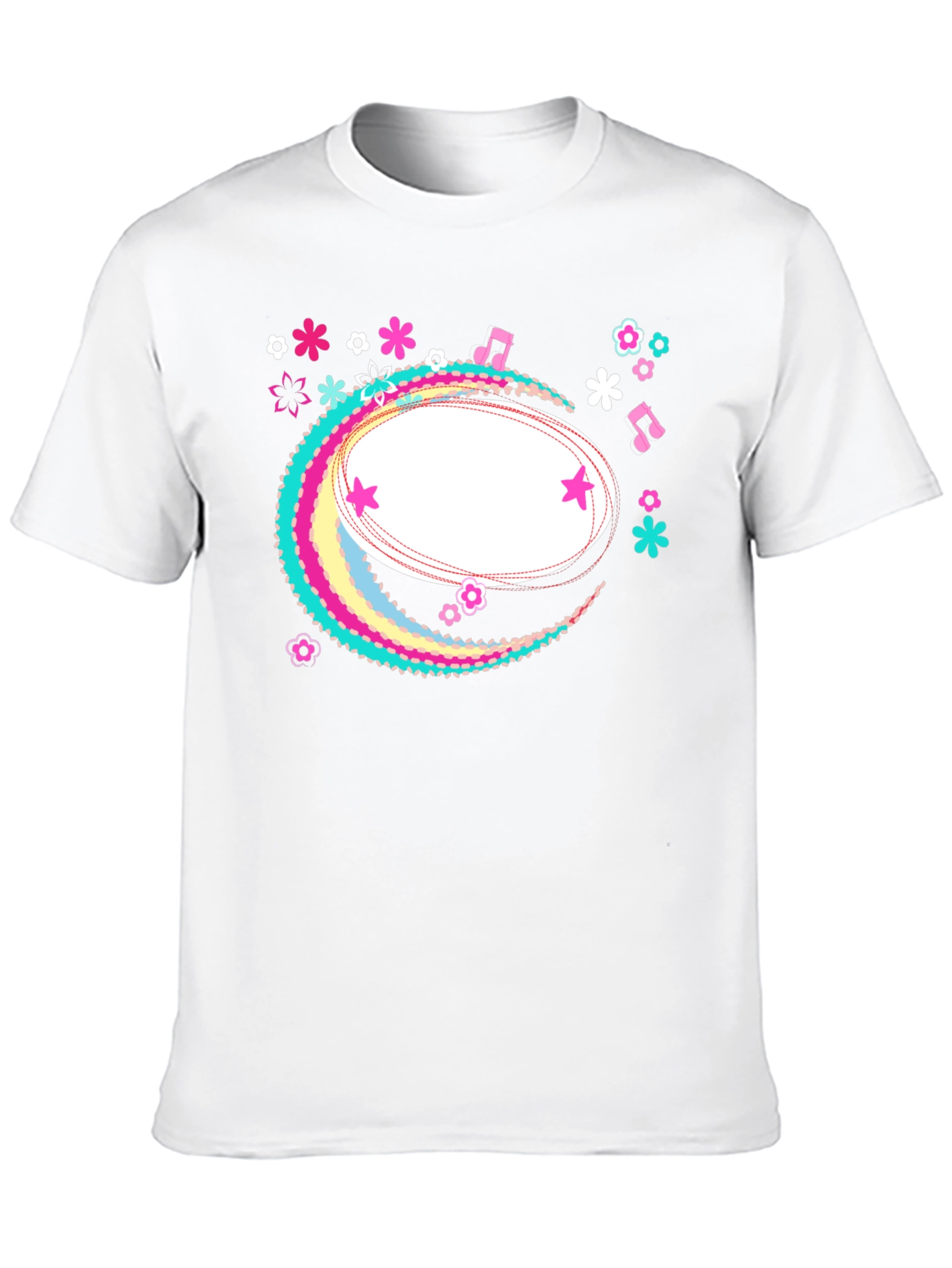 Funky Floral Graphic Tee