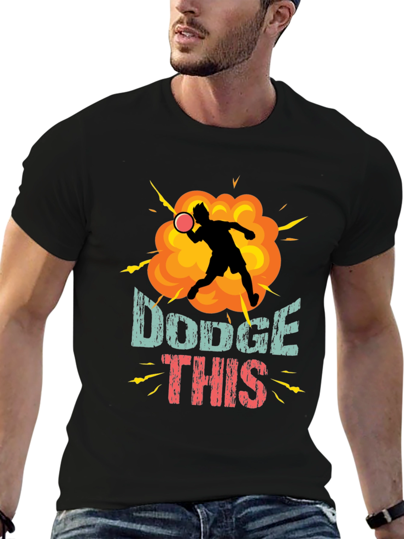Dodge This T-Shirt - Funny Dodgeball Tee