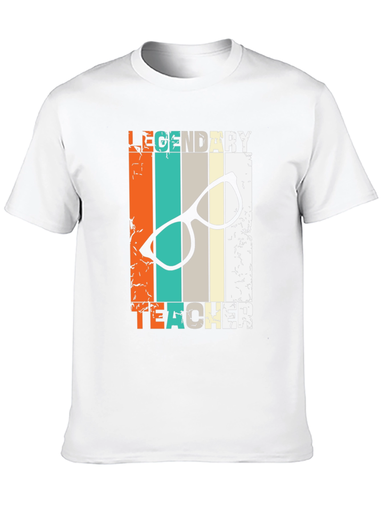 Legendary Teacher Graphic Tee - Black Cotton T-Shirt