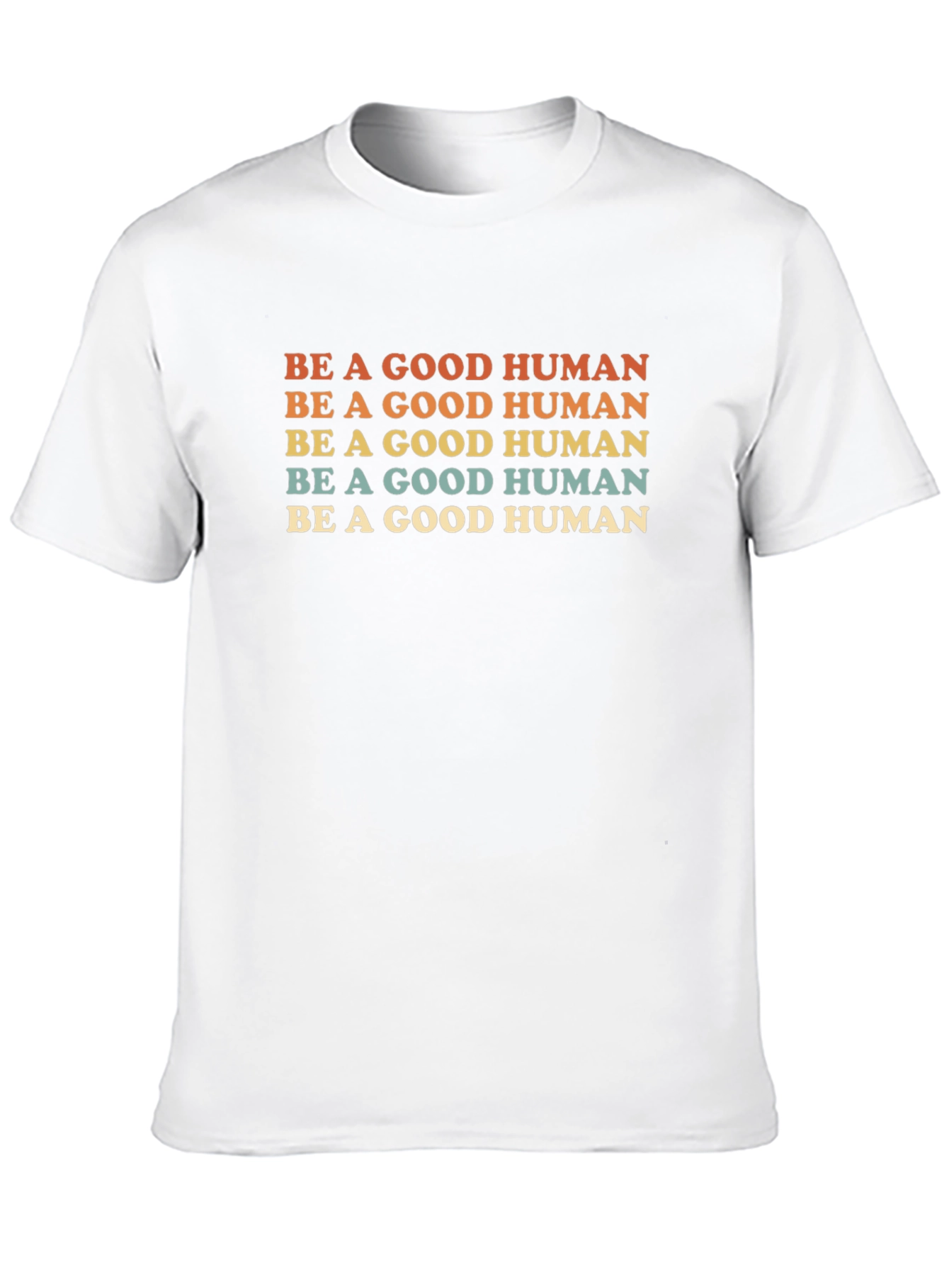 Be a Good Human Retro Graphic Tee