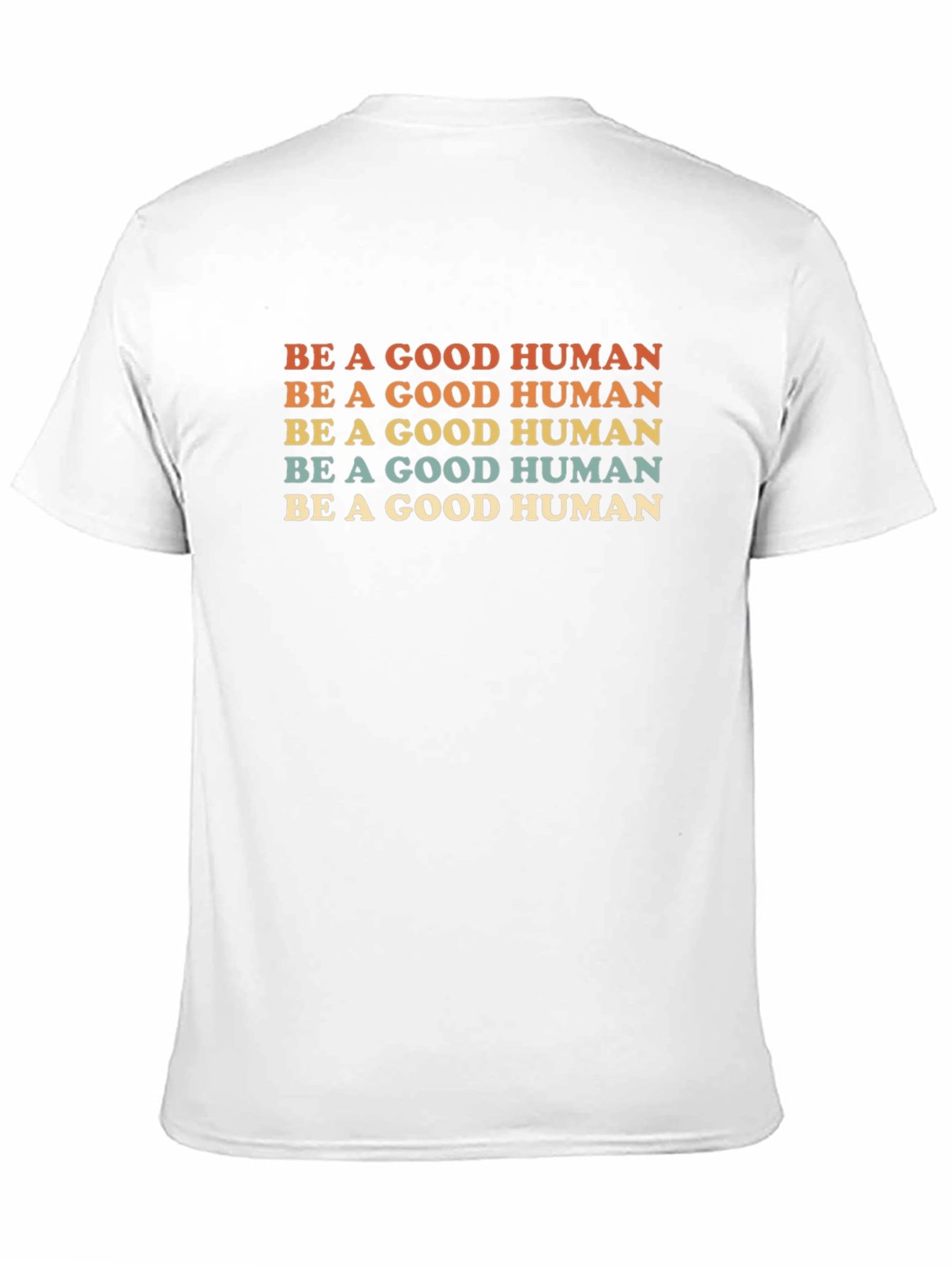 Be a Good Human Retro Graphic Tee