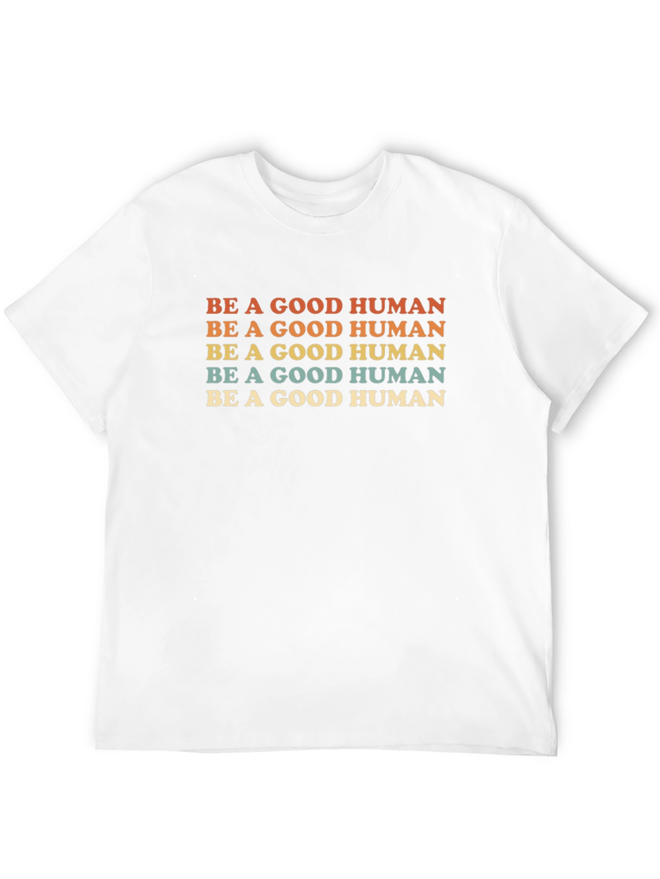 Be a Good Human Retro Graphic Tee