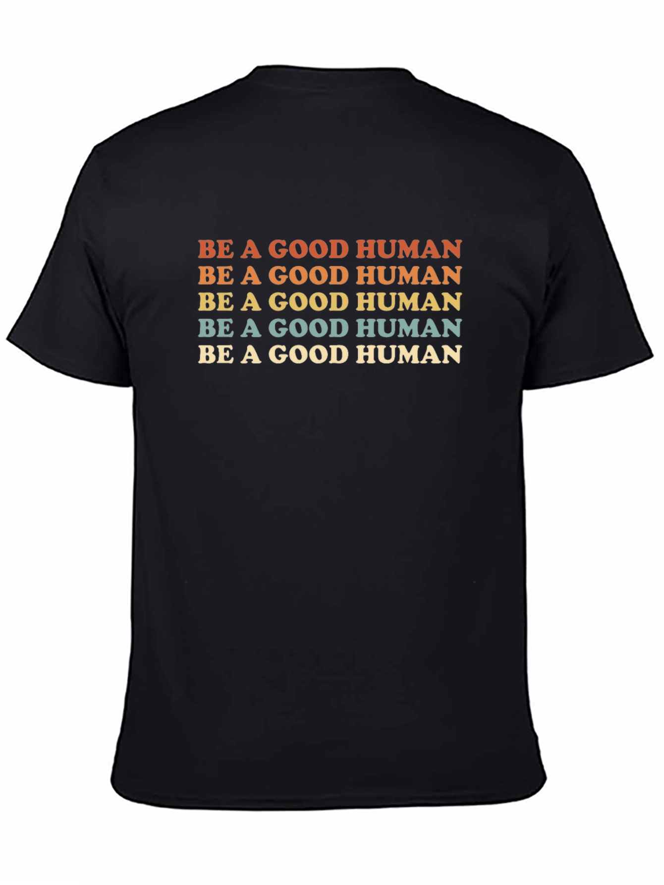 Be a Good Human Retro Graphic Tee