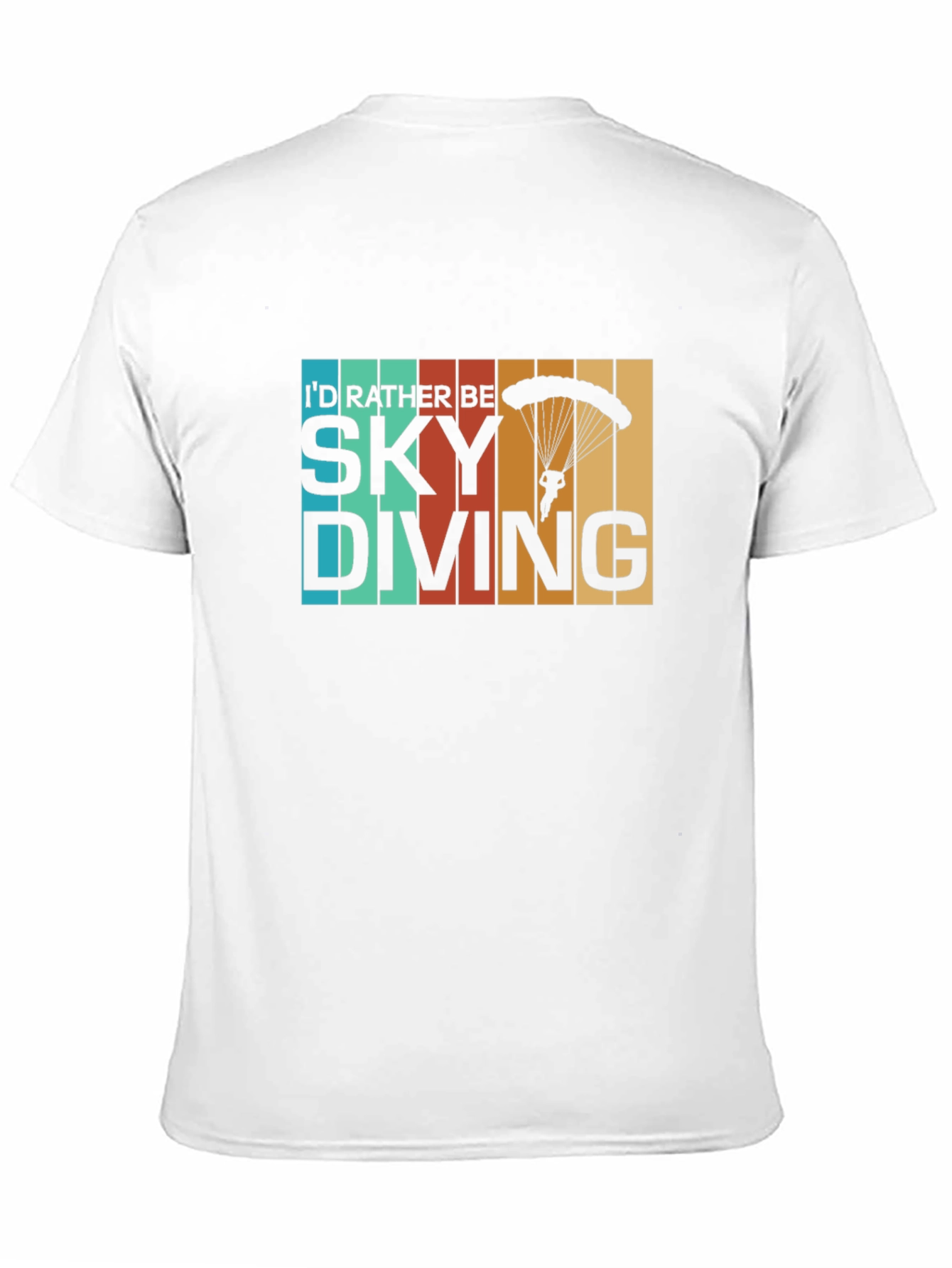 Skydiving Graphic Tee - Retro Style