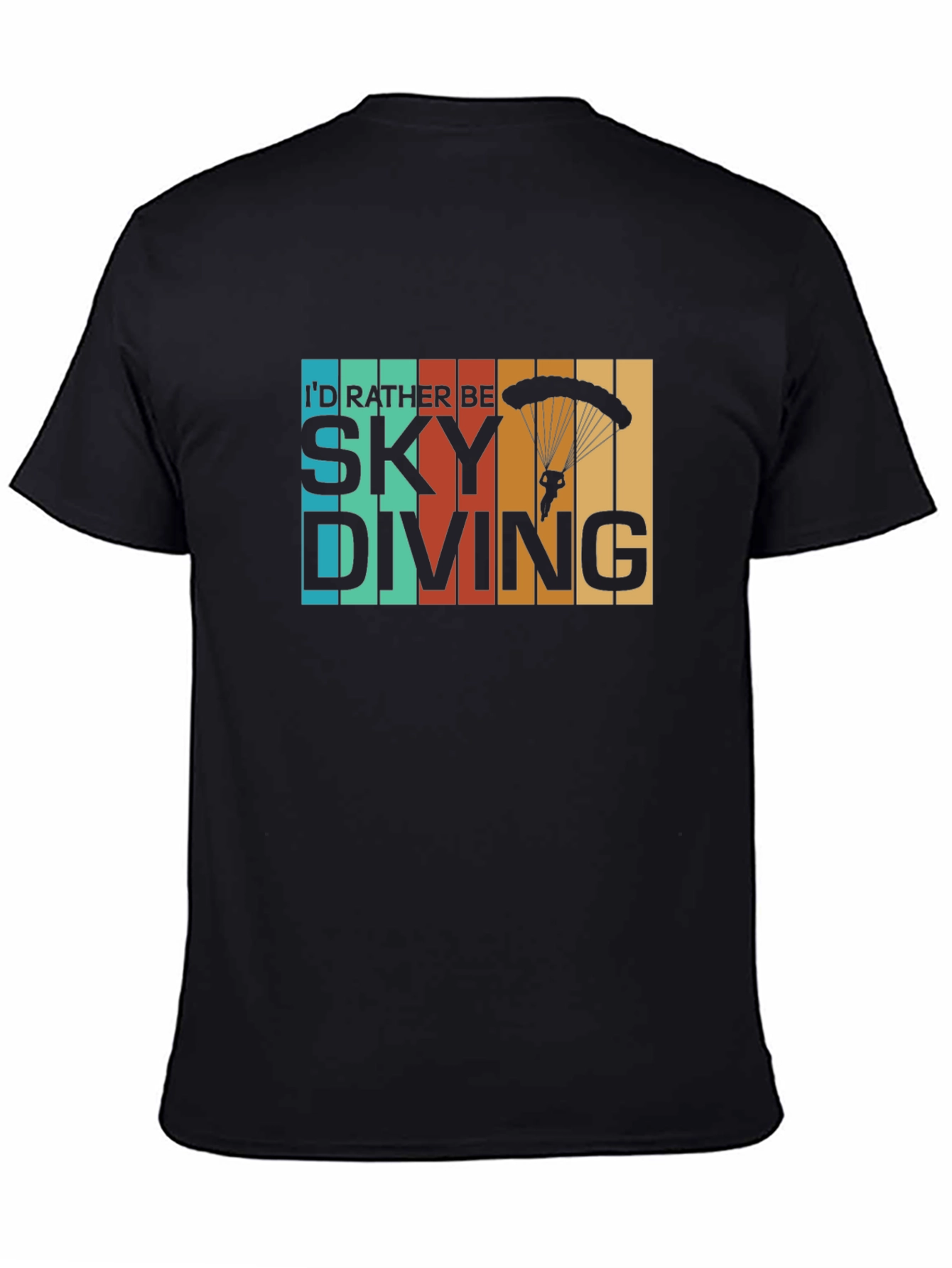 Skydiving Graphic Tee - Retro Style