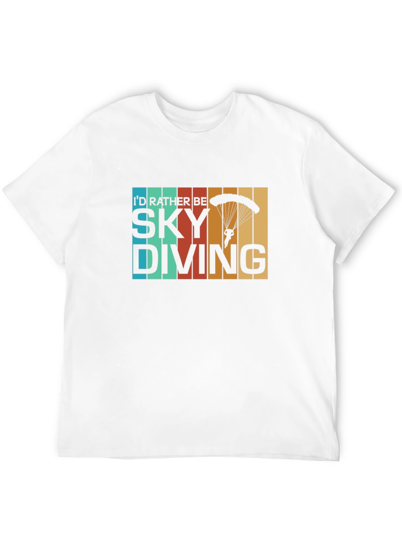 Skydiving Graphic Tee - Retro Style