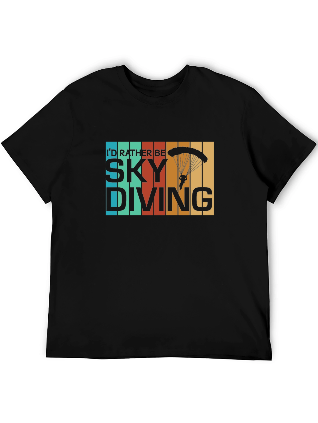 Skydiving Graphic Tee - Retro Style