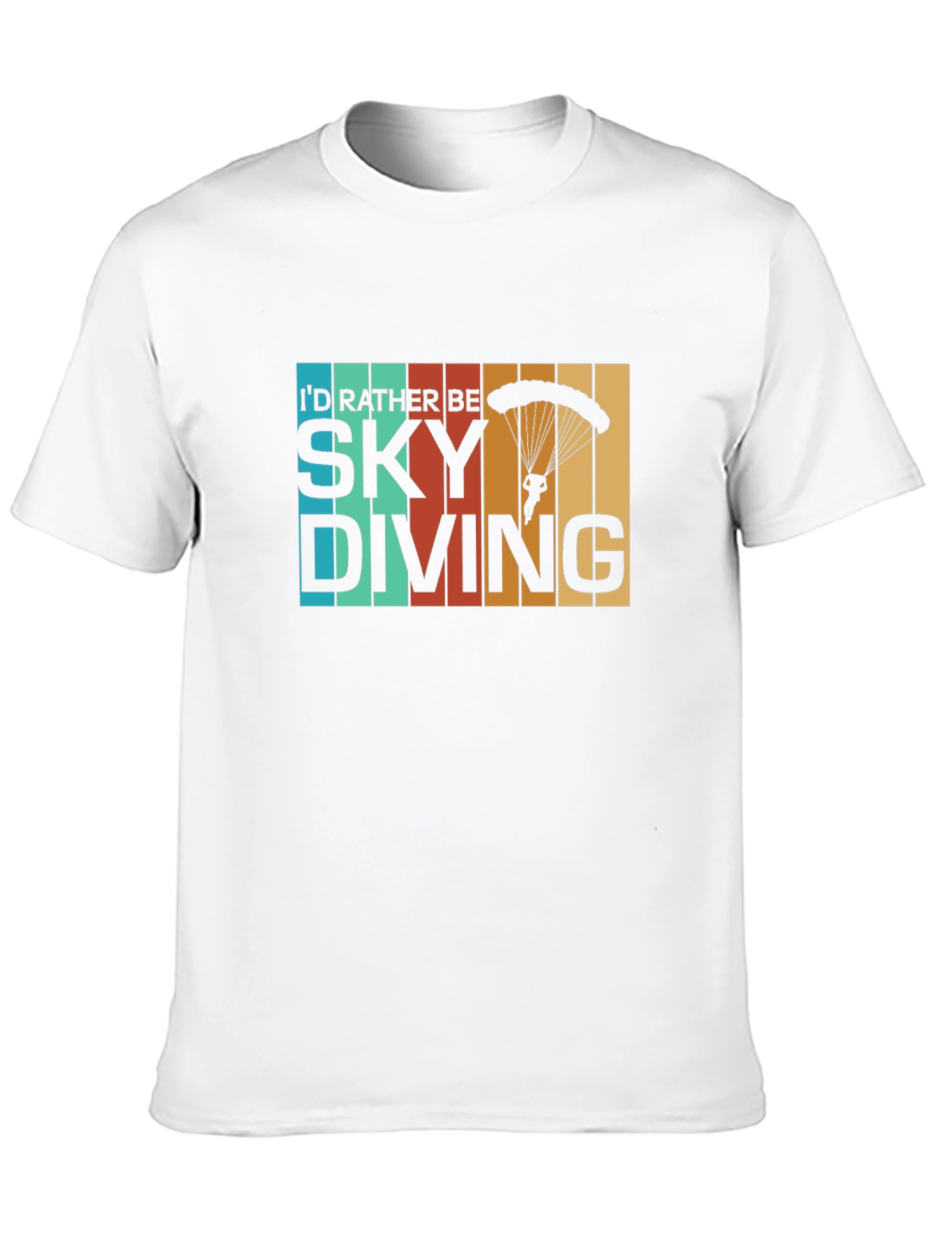 Skydiving Graphic Tee - Retro Style