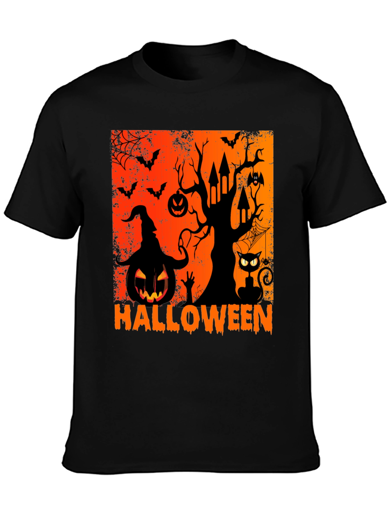 Halloween Graphic Tee - Spooky Season Shirt