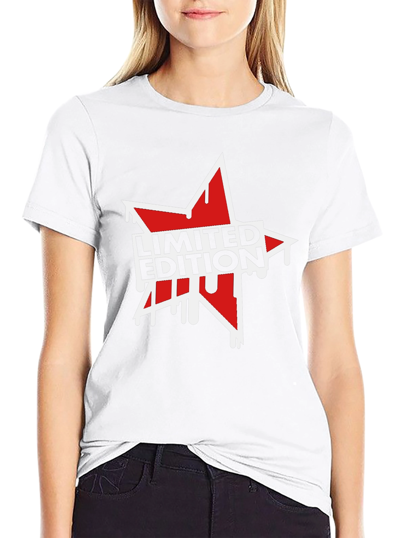 Limited Edition Star Graphic Black T-Shirt