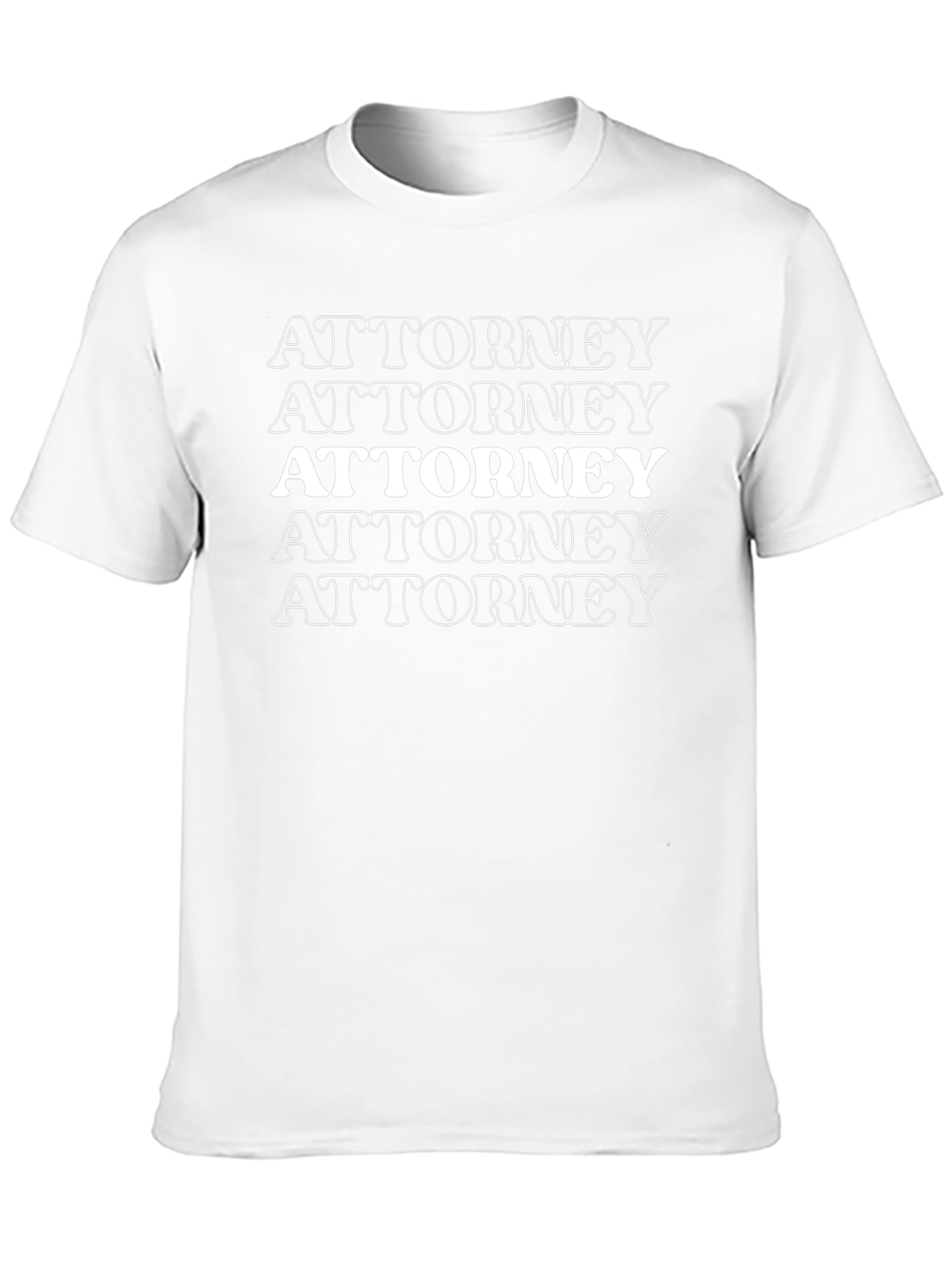 Attorney T-Shirt - Bold Statement Tee