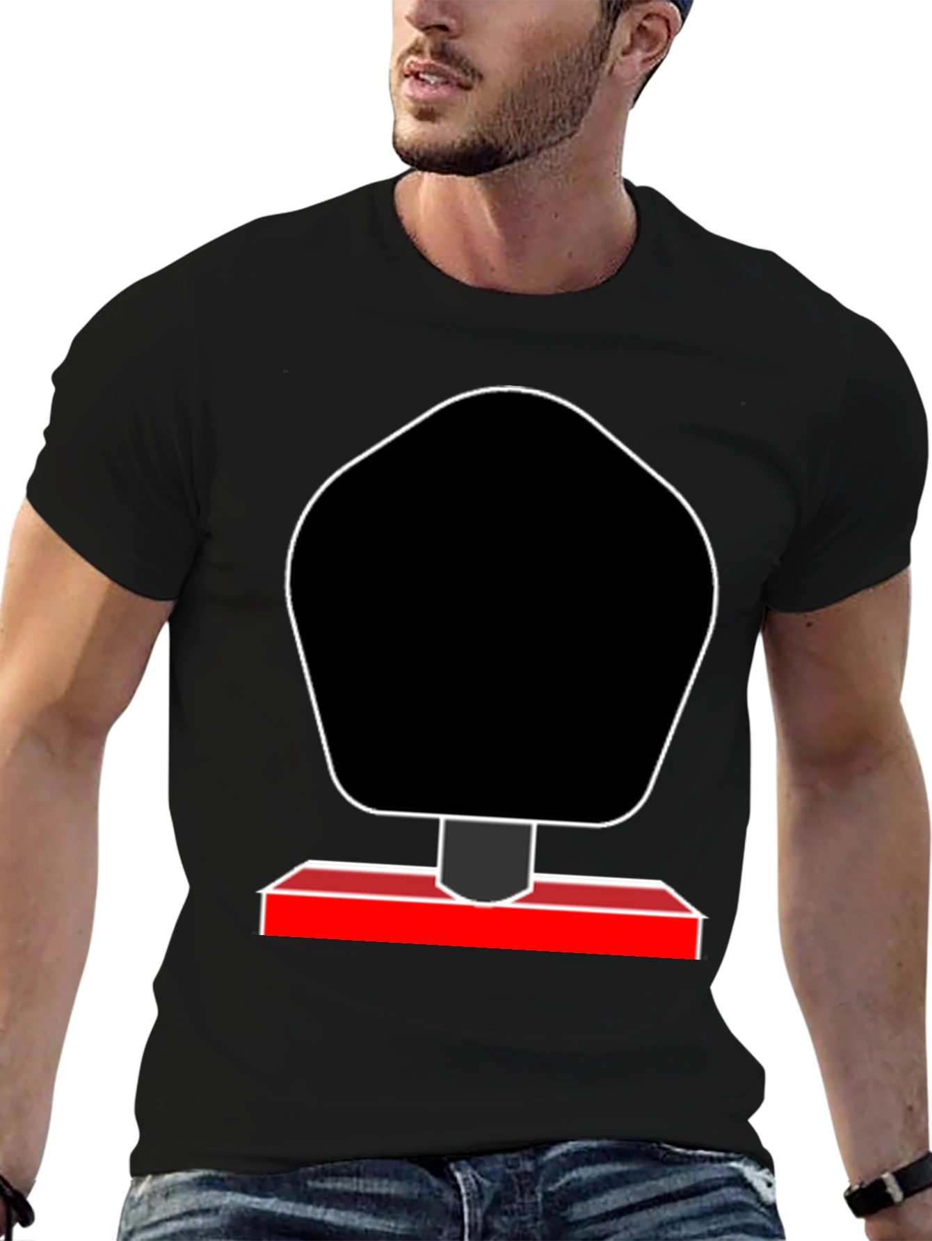 Abstract Graphic Tee - Modern Streetwear Style