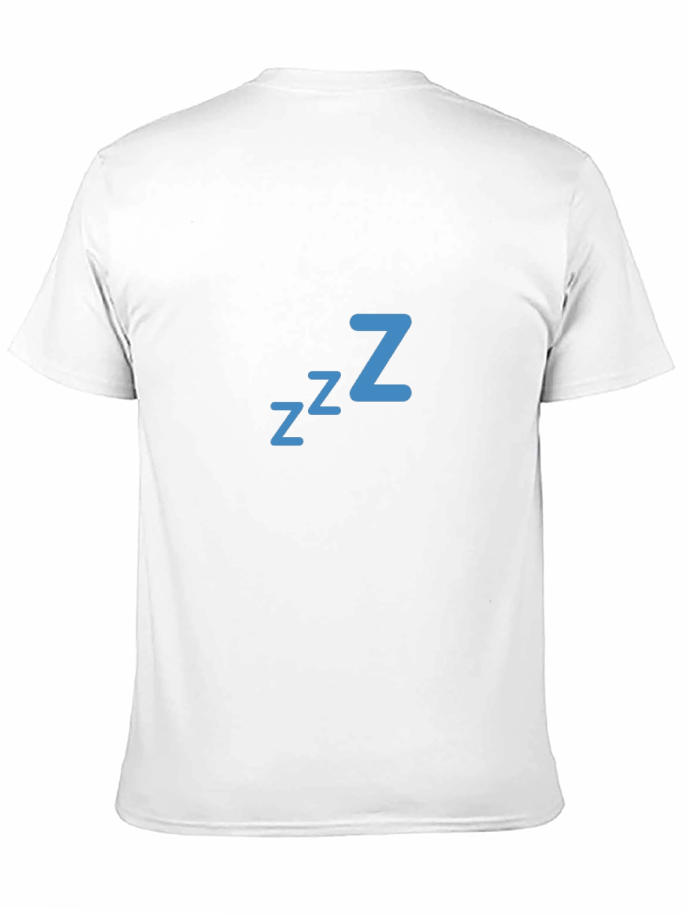Zzz Sleep Mode Graphic Tee - Soft Black Cotton