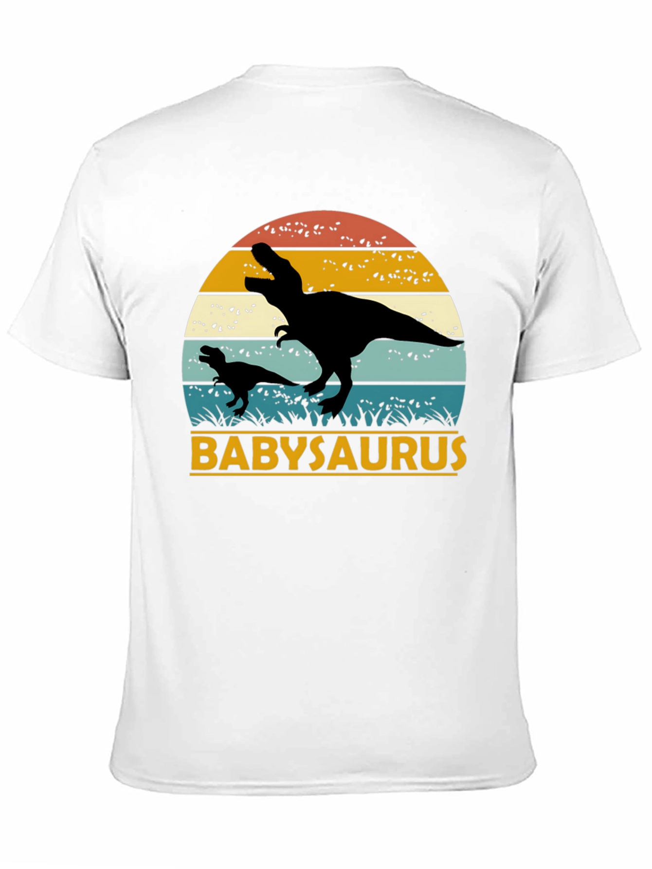 Babysaurus Rex T-Shirt - Black Dinosaur Tee